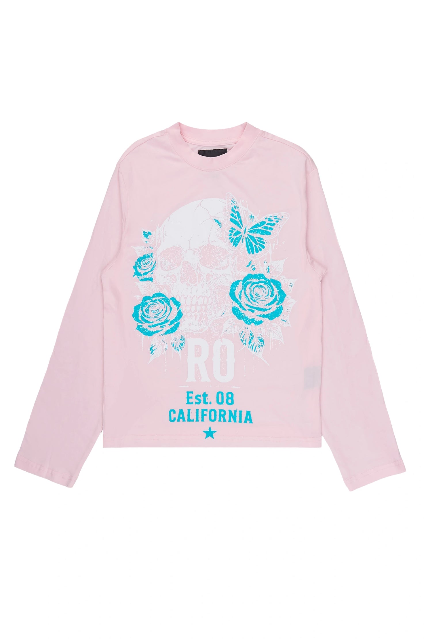 Girls Marsy Light Pink Long Sleeve T-Shirt