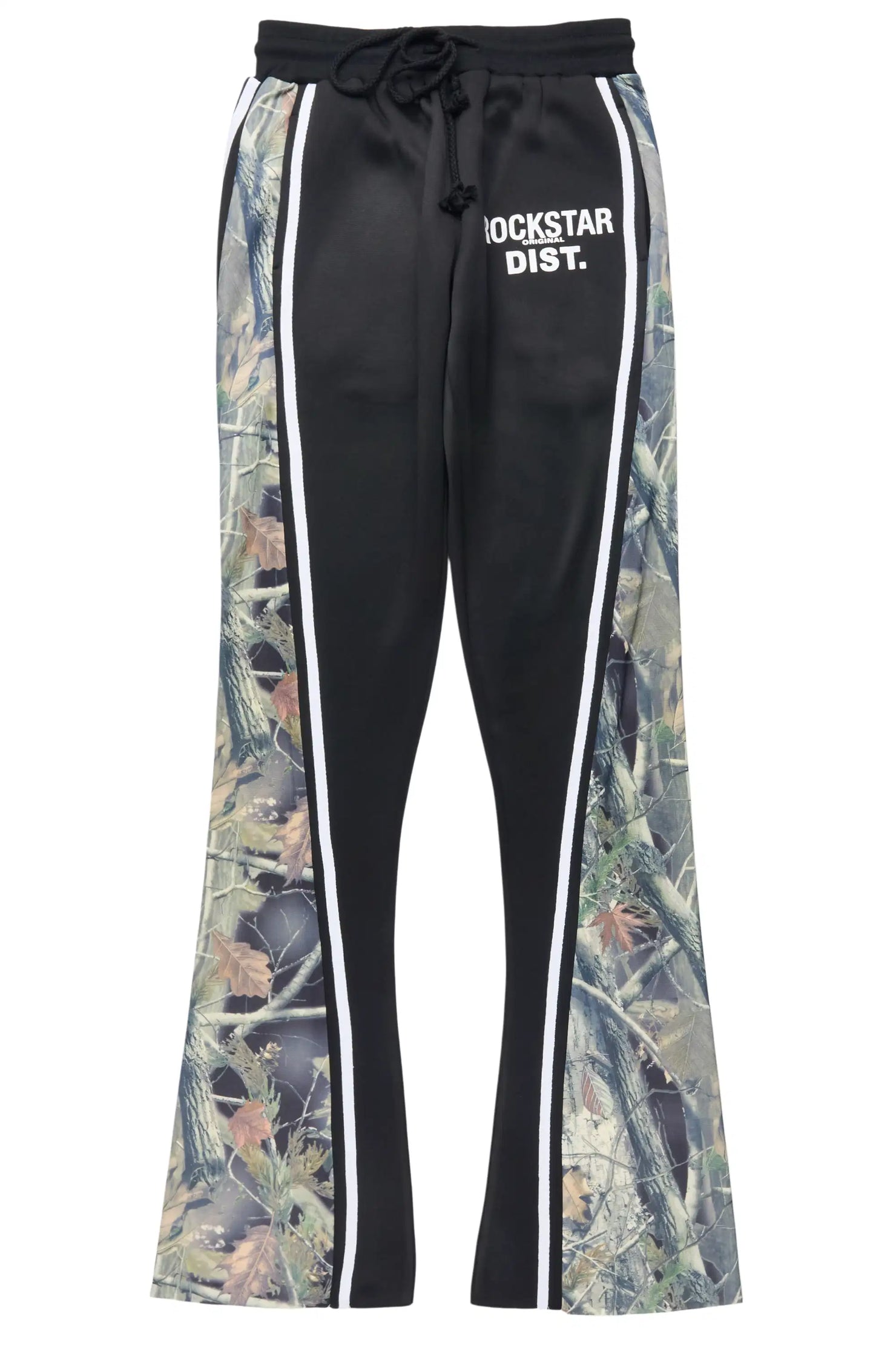Soana Black Stacked Track Pant