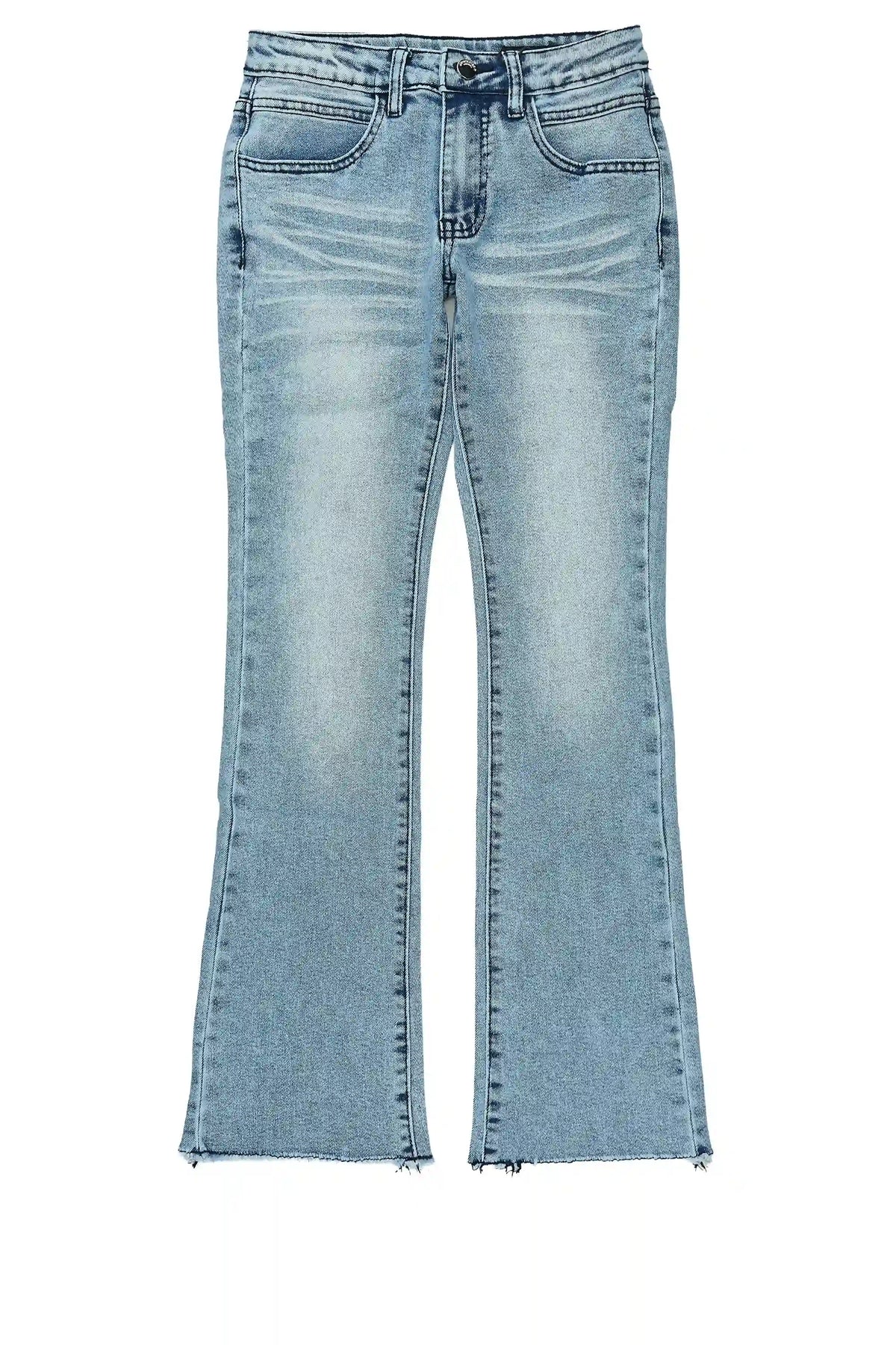 Girls Daga Blue 2.0 Stacked Flare Jean