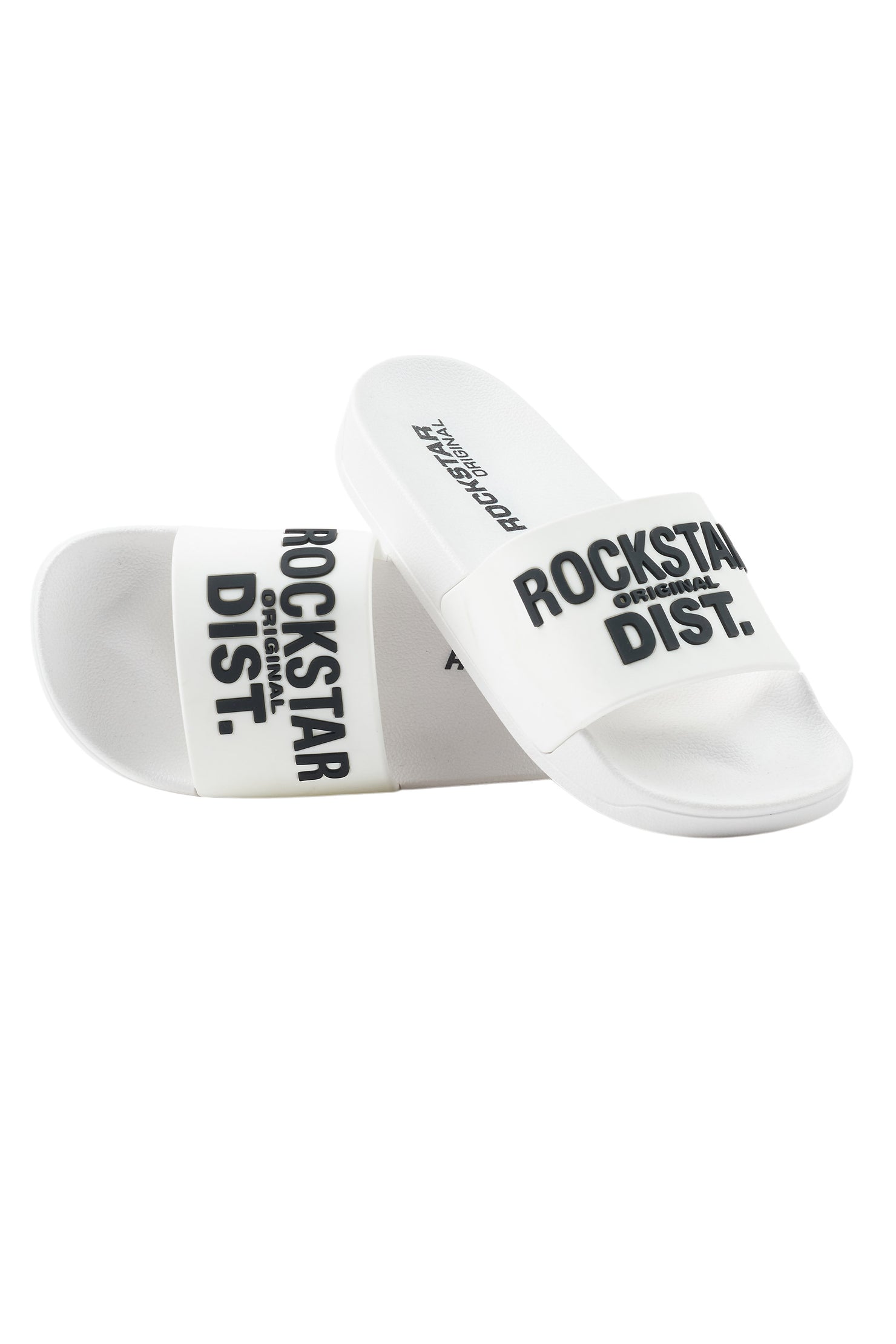 Boys Laguna 2.0 White/ Black  Slides
