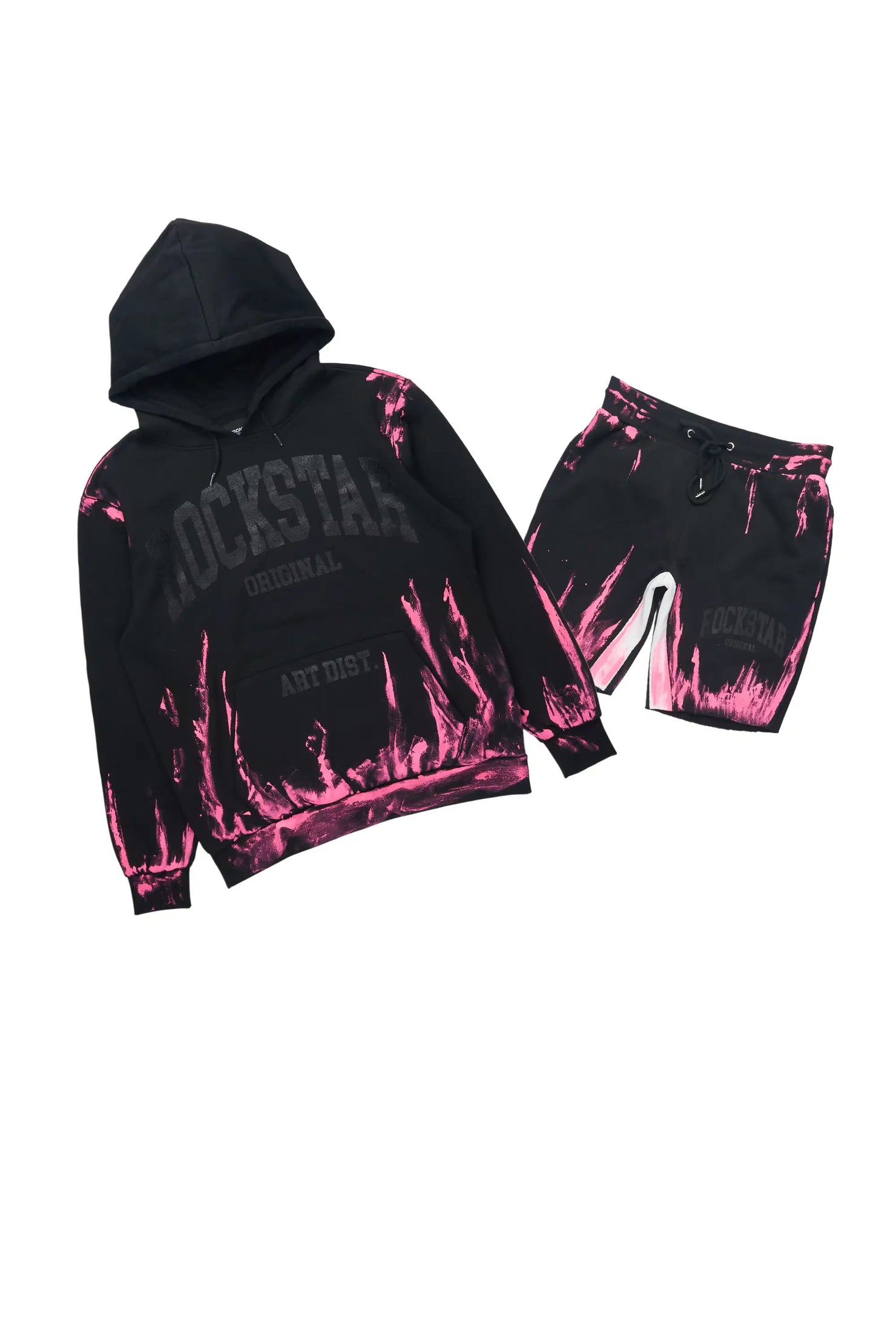Cherysh Black Painted Short Set