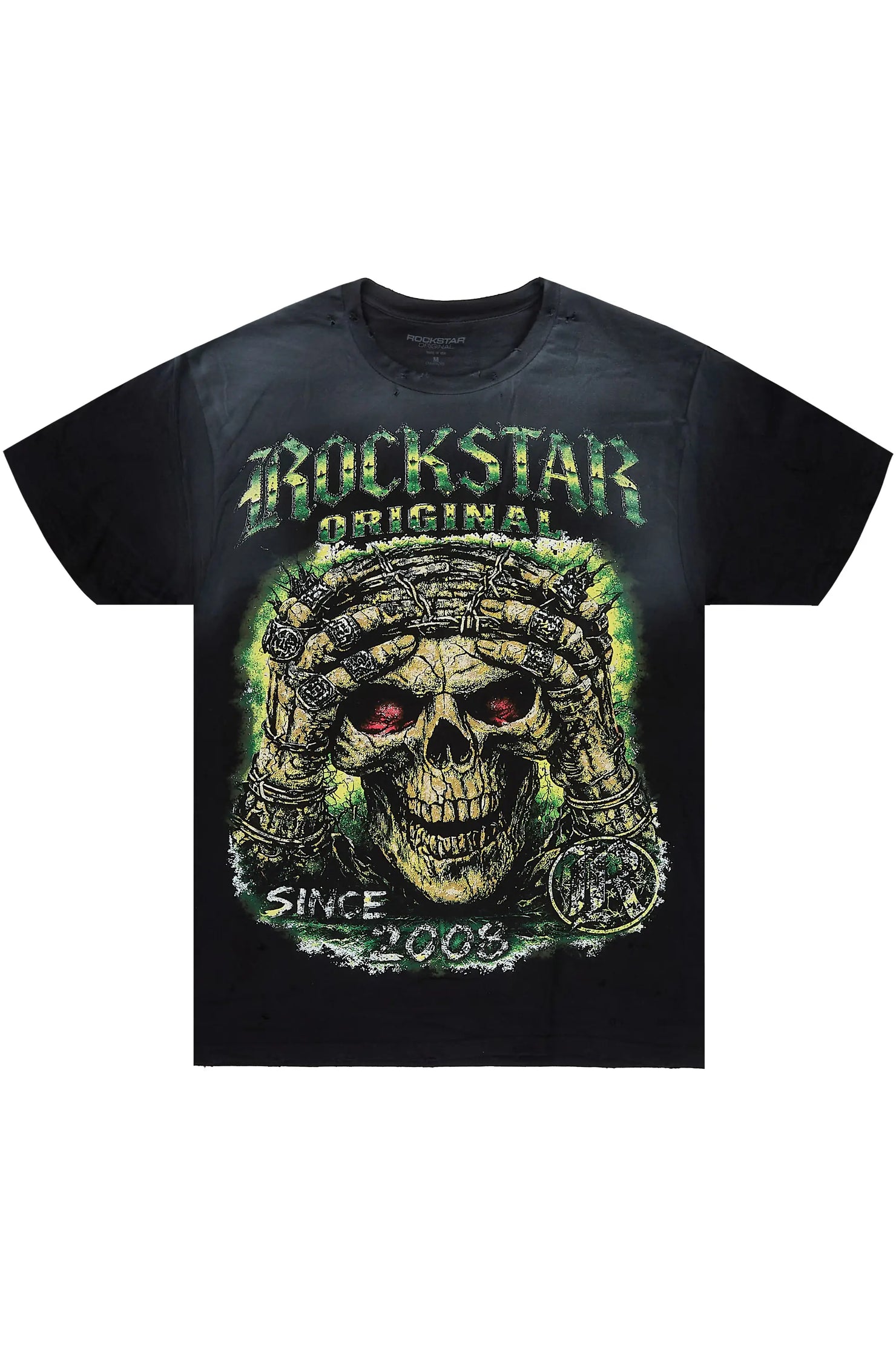 Mack Black Oversized Graphic T-Shirt
