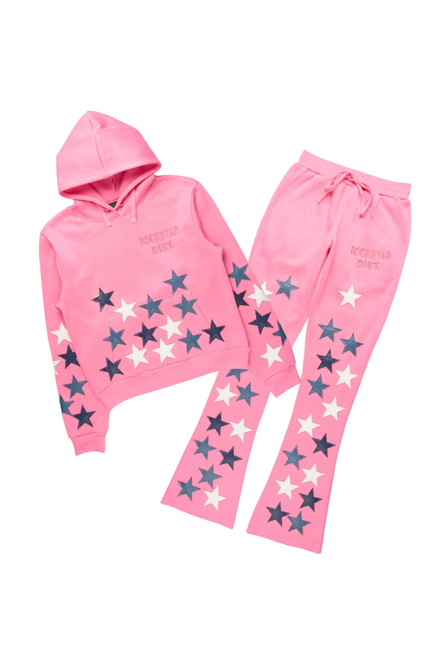 Starlena Pink Stacked Track Set
