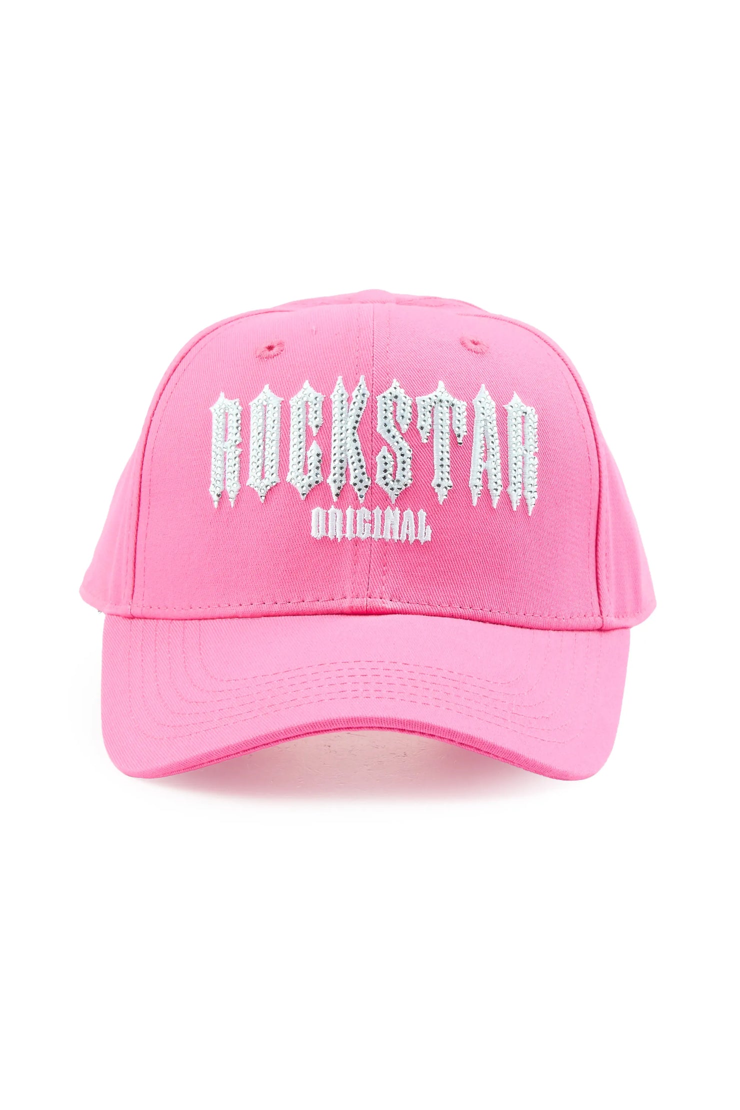 Tabrishia Pink Rhinestone Trucker Hat