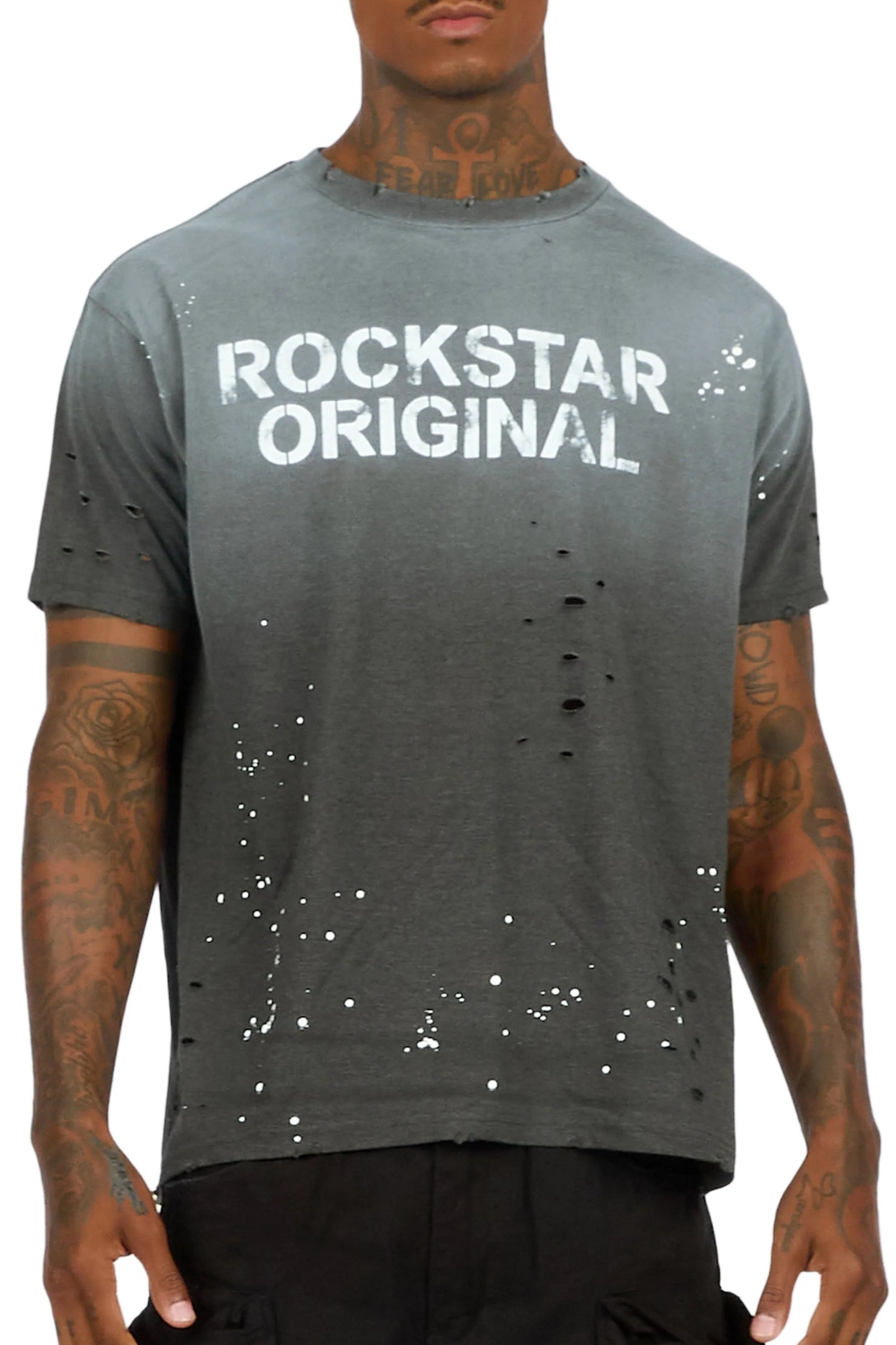 Reign Charcoal Oversized Graphic T-Shirt