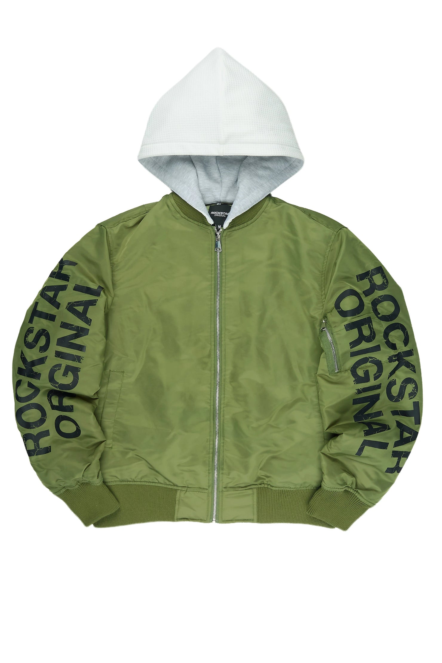 Aldrin Olive Bomber Jacket
