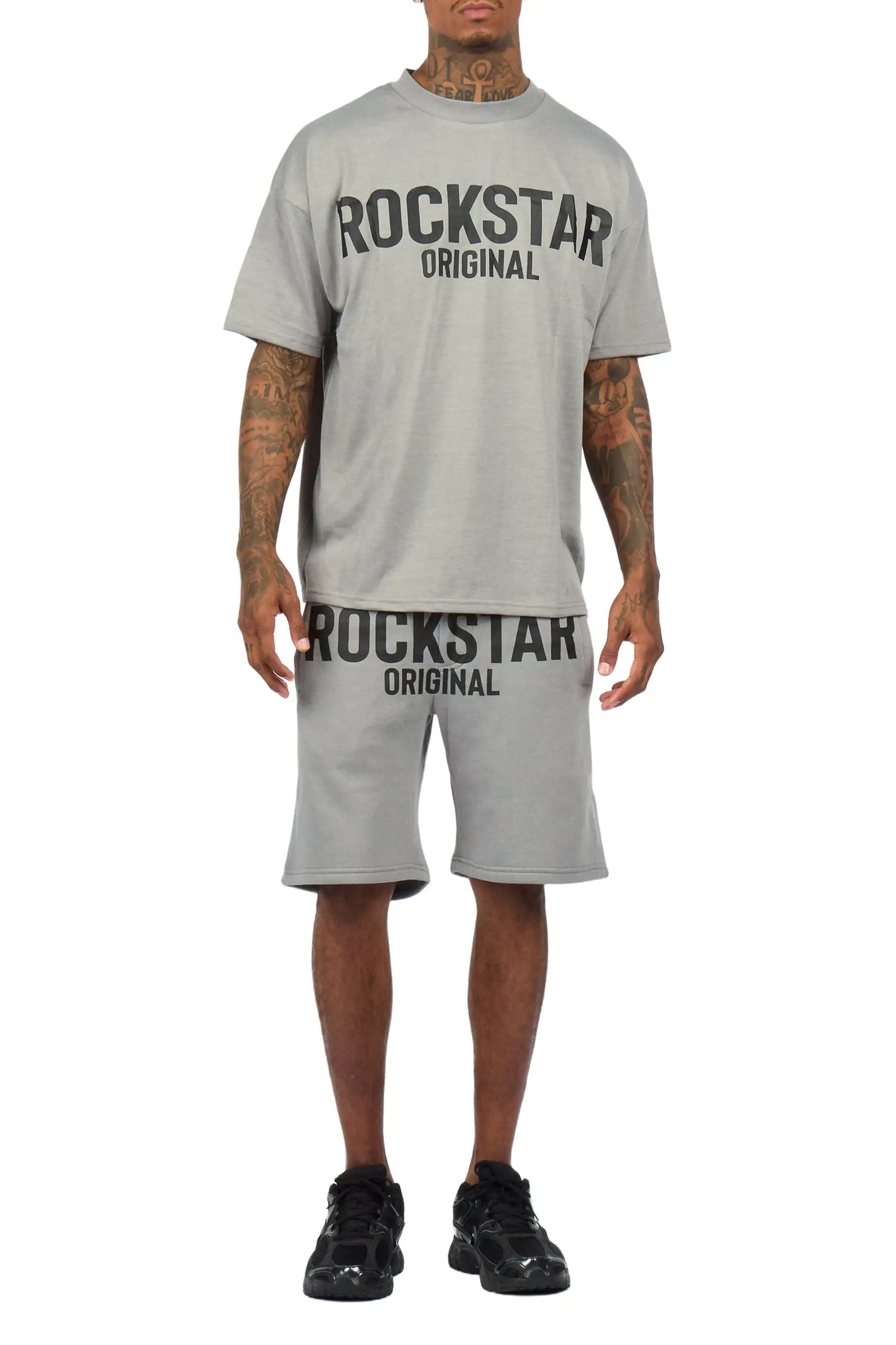 Sana Grey Short Set