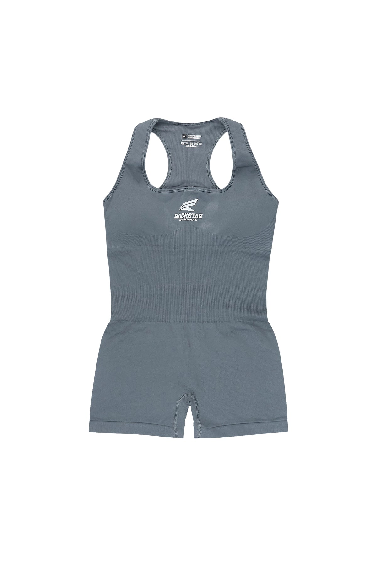 Sharissa Grey Active Romper