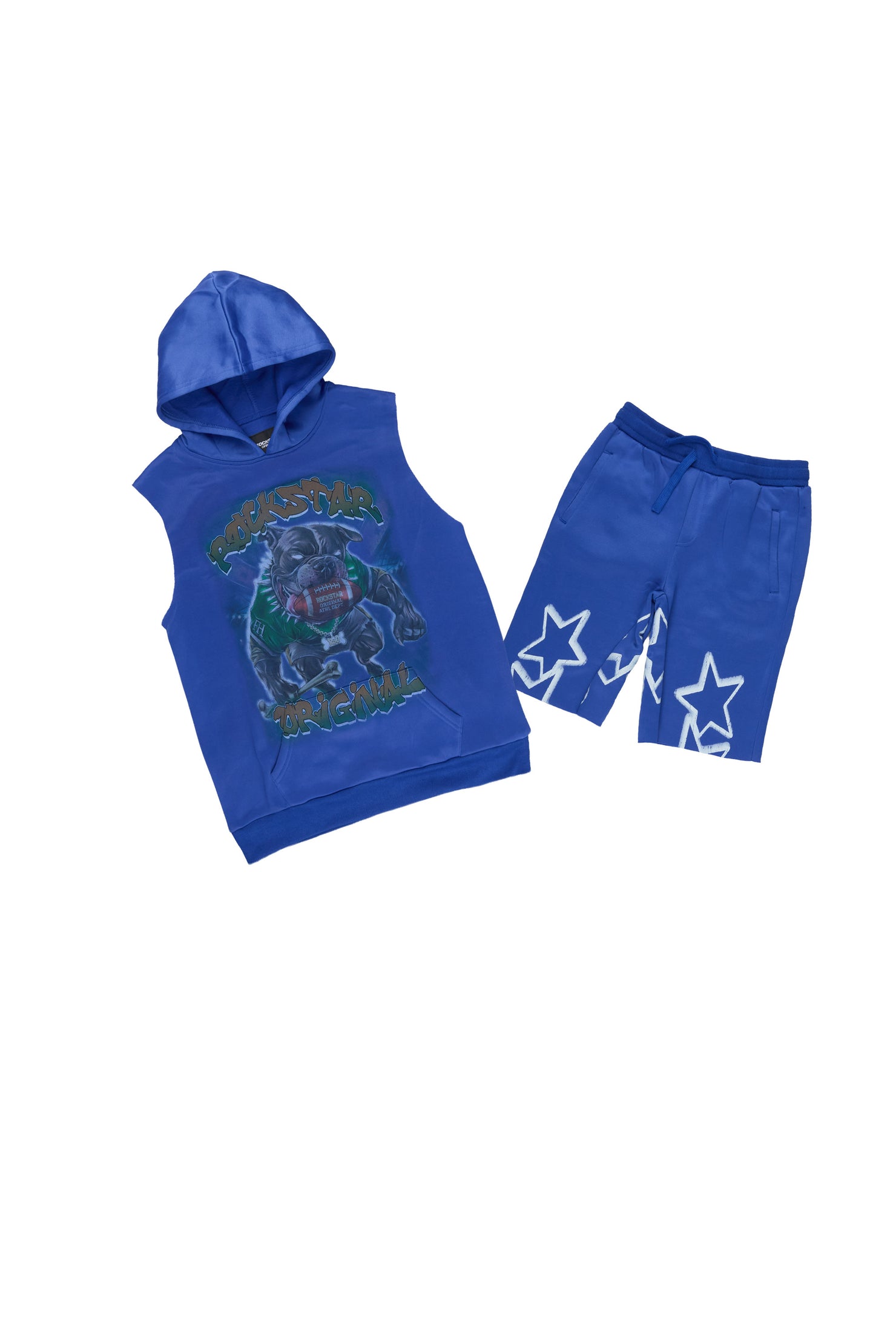 Boys Brayix Royal Blue Short Set