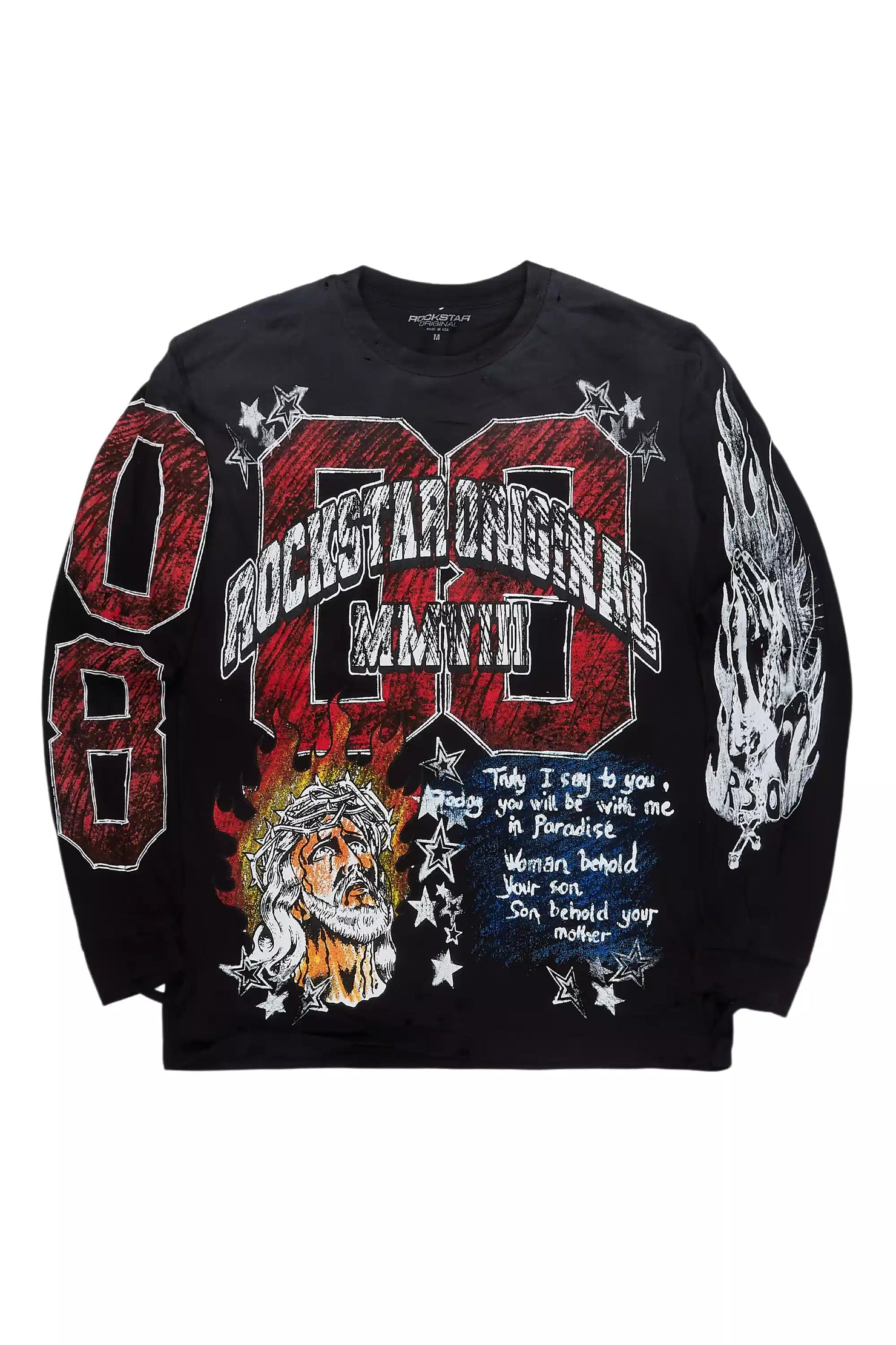 Shemar Black Long Sleeve T-Shirt