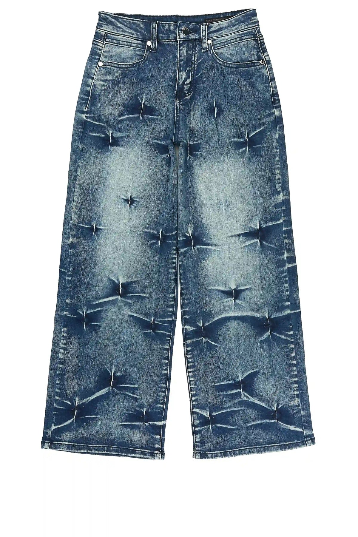 Girls Emiliana Light Wash Relaxed Fit Jean