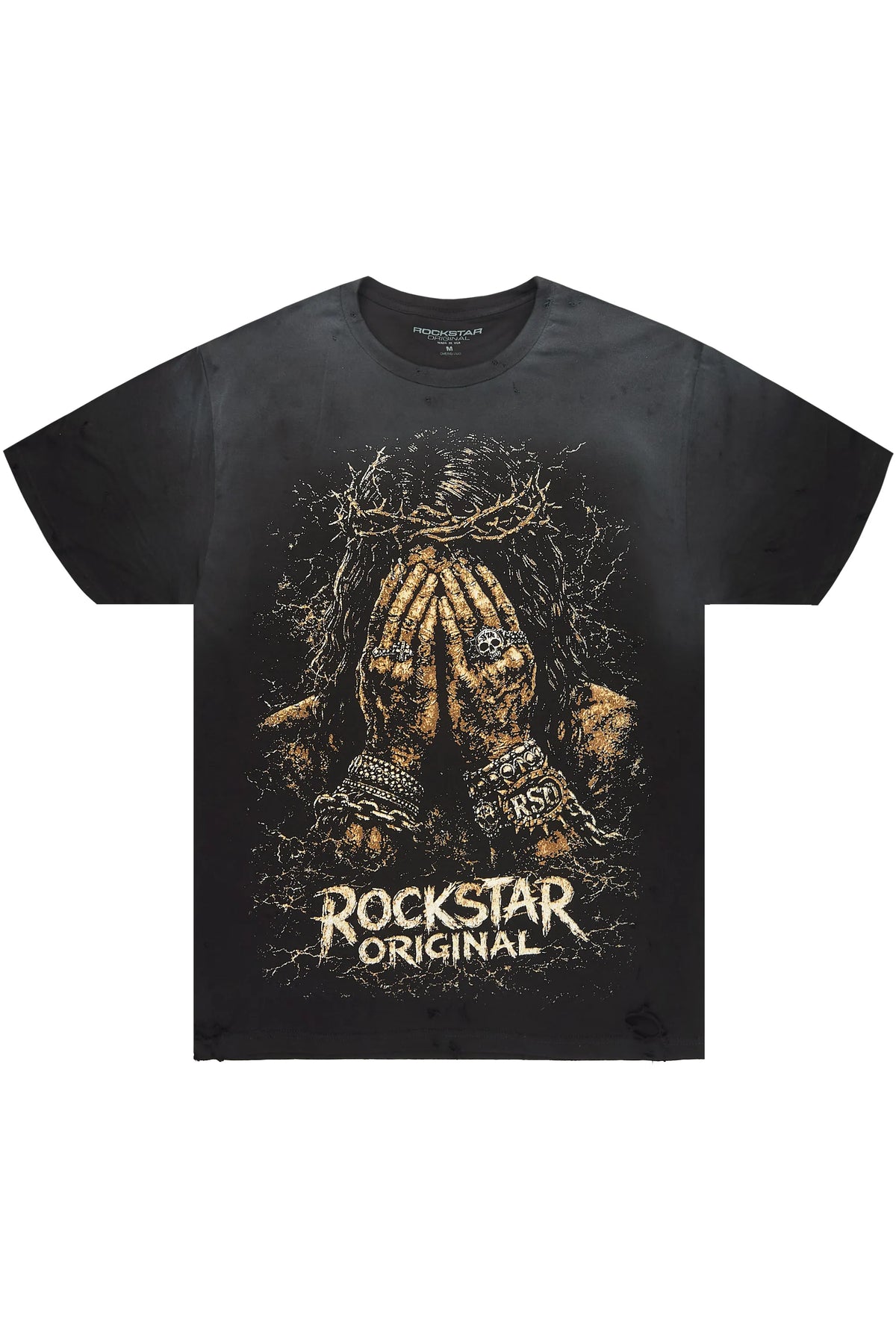 Sorrell Black Oversized Graphic T-Shirt