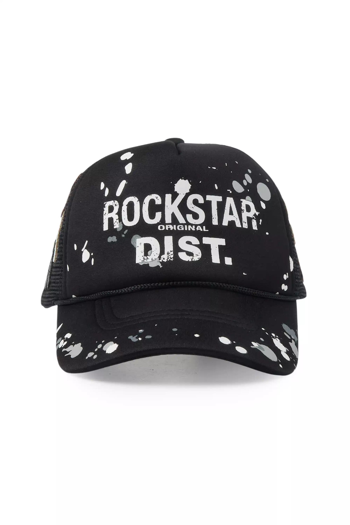 Platon Black Graphic Trucker Hat