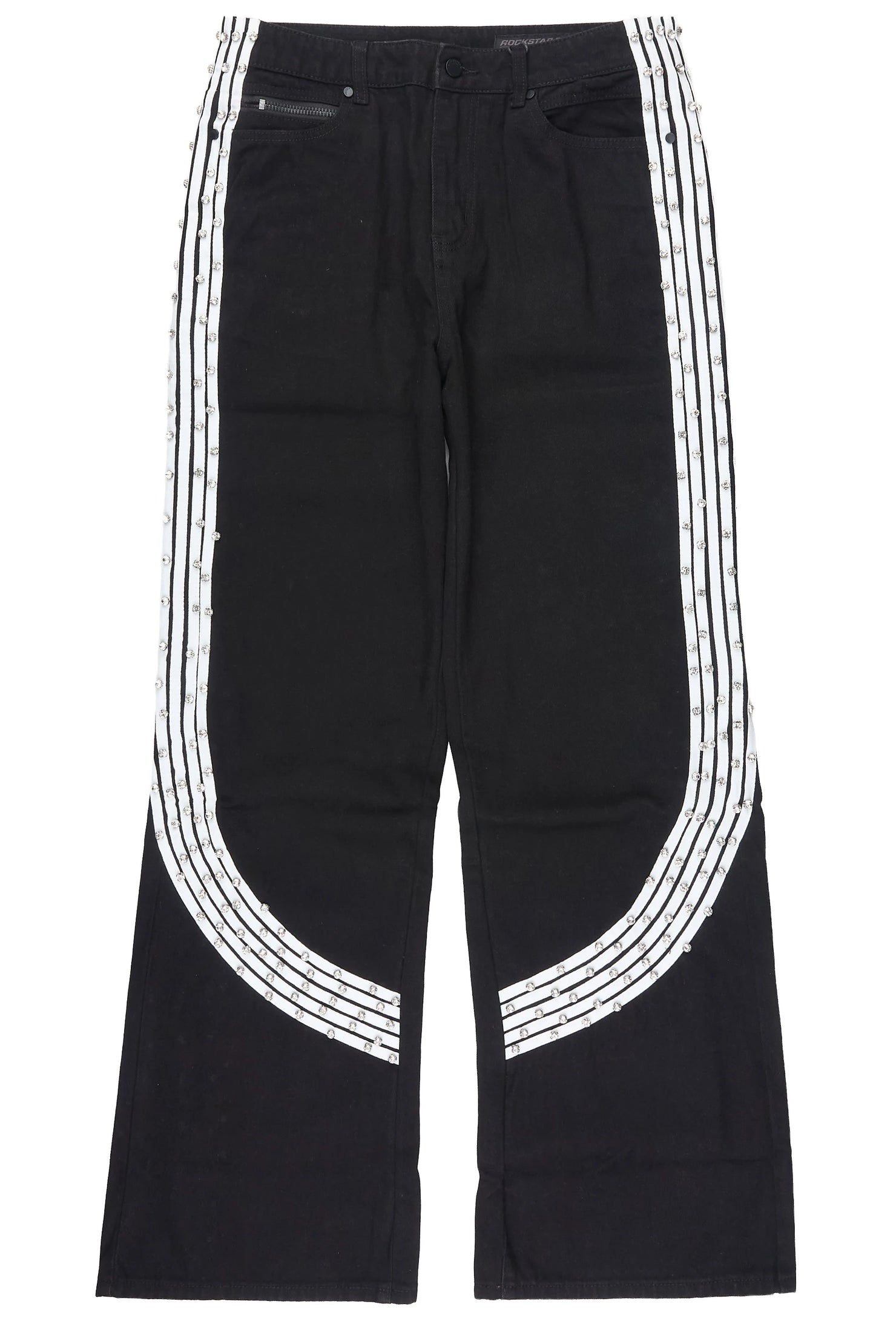 Zayven Black Baggy Fit Jean