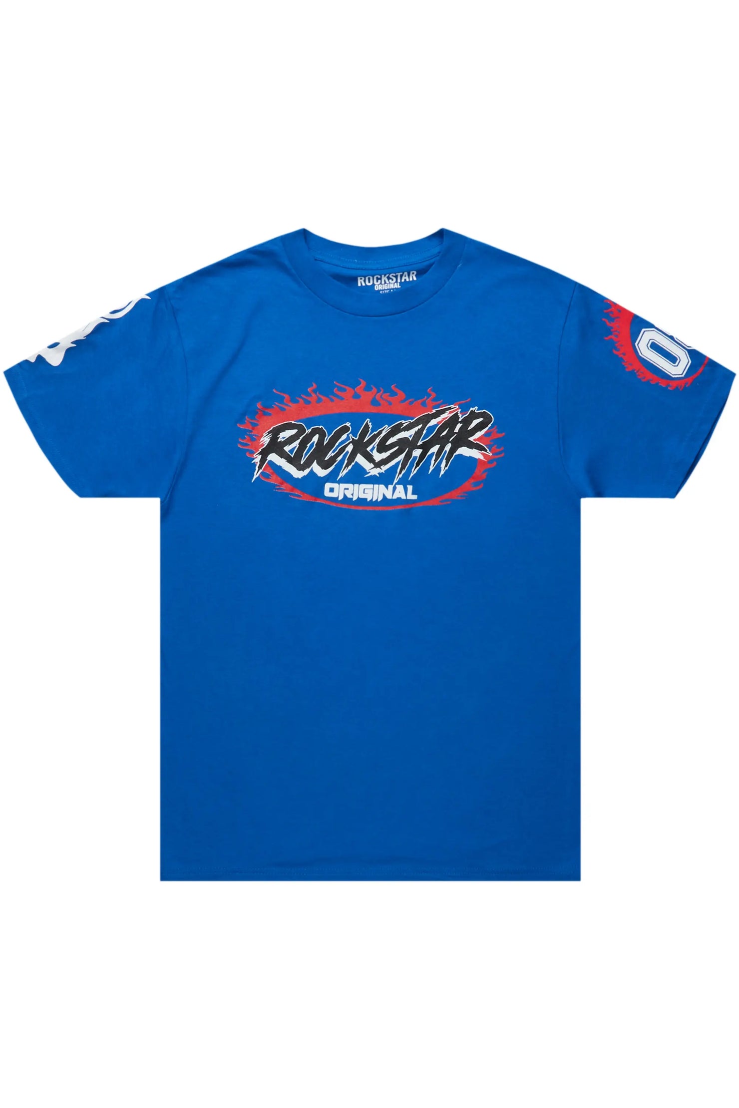 Draven Royal Blue Graphic T-Shirt