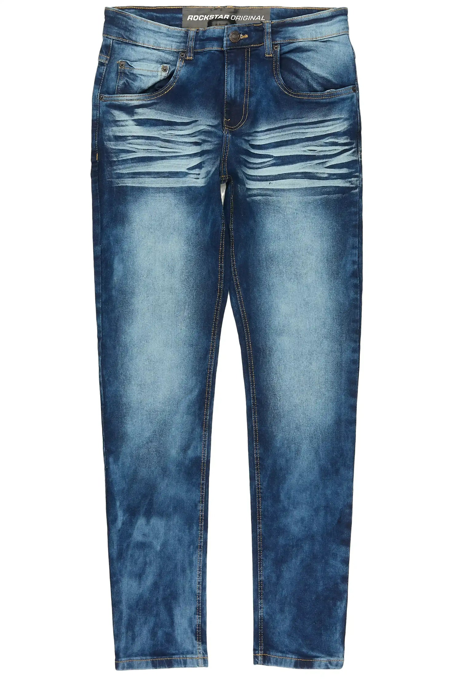 Jerell Medium Sand Blue Slim Fit Jean
