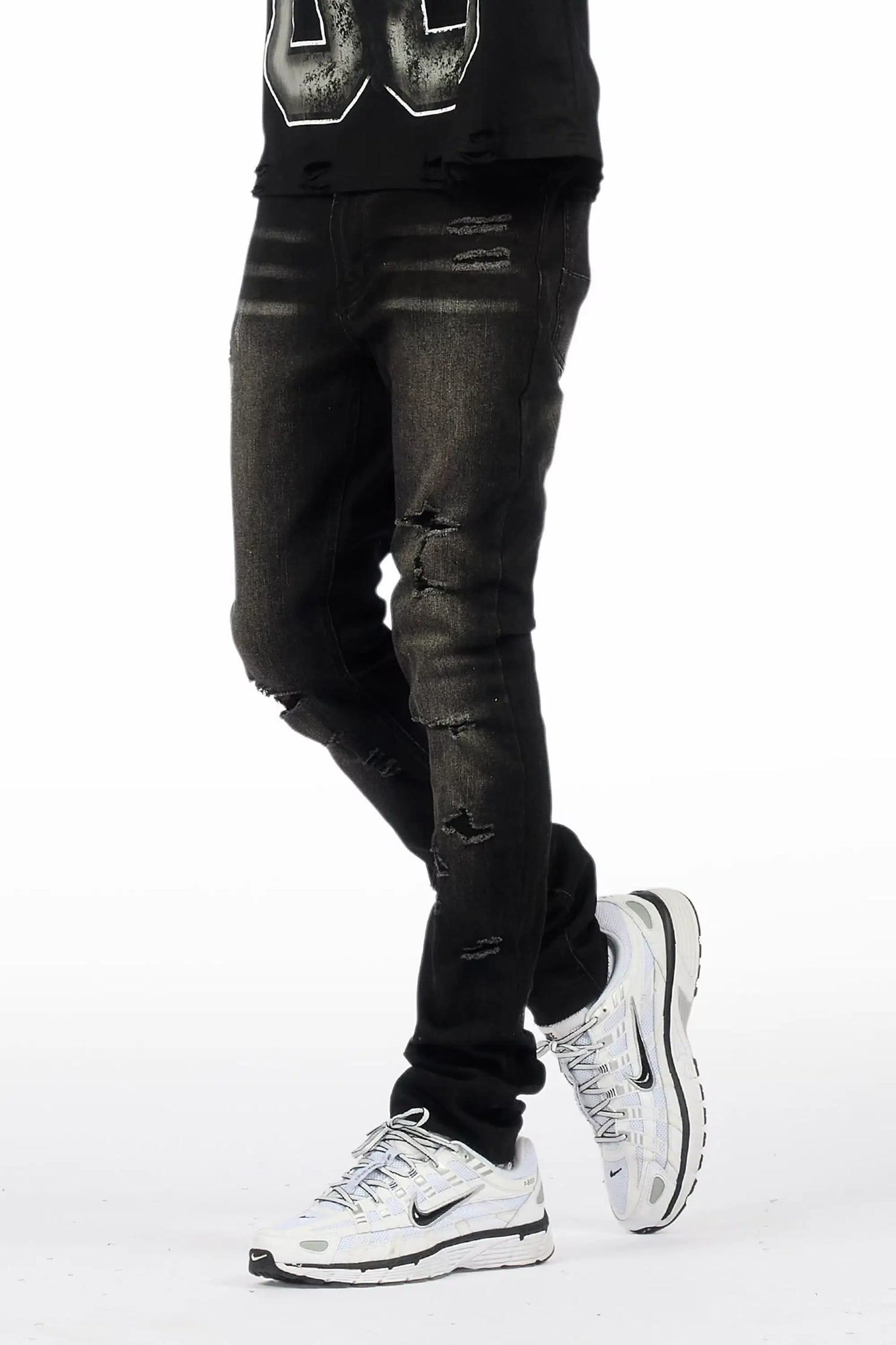 Stellan Black Super Skinny Fit Jean