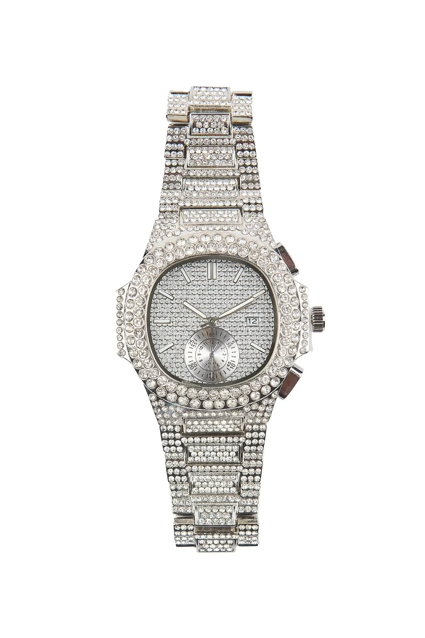 Wilsdorf Silver Bling Watch