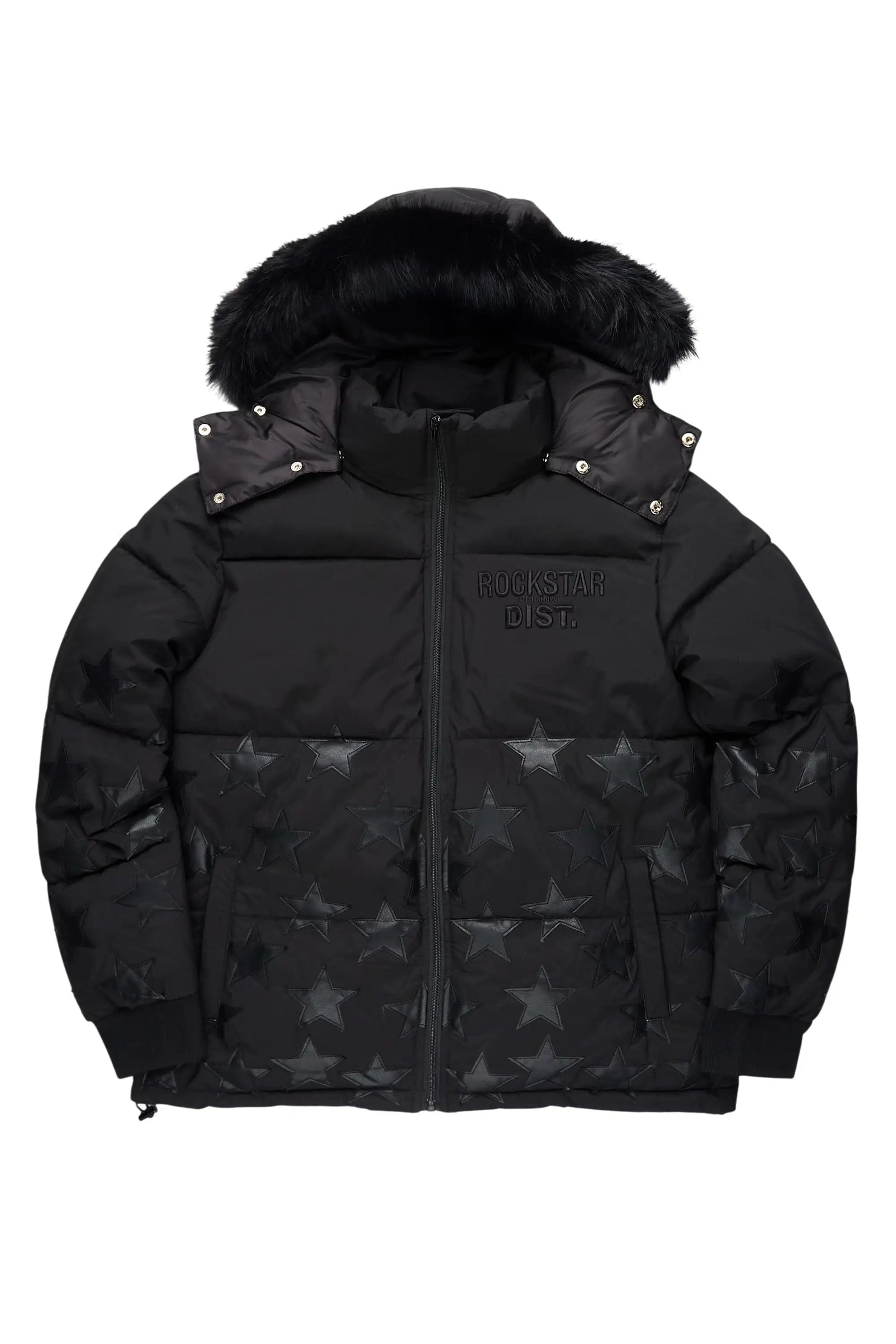 Starlane Black Puffer Jacket