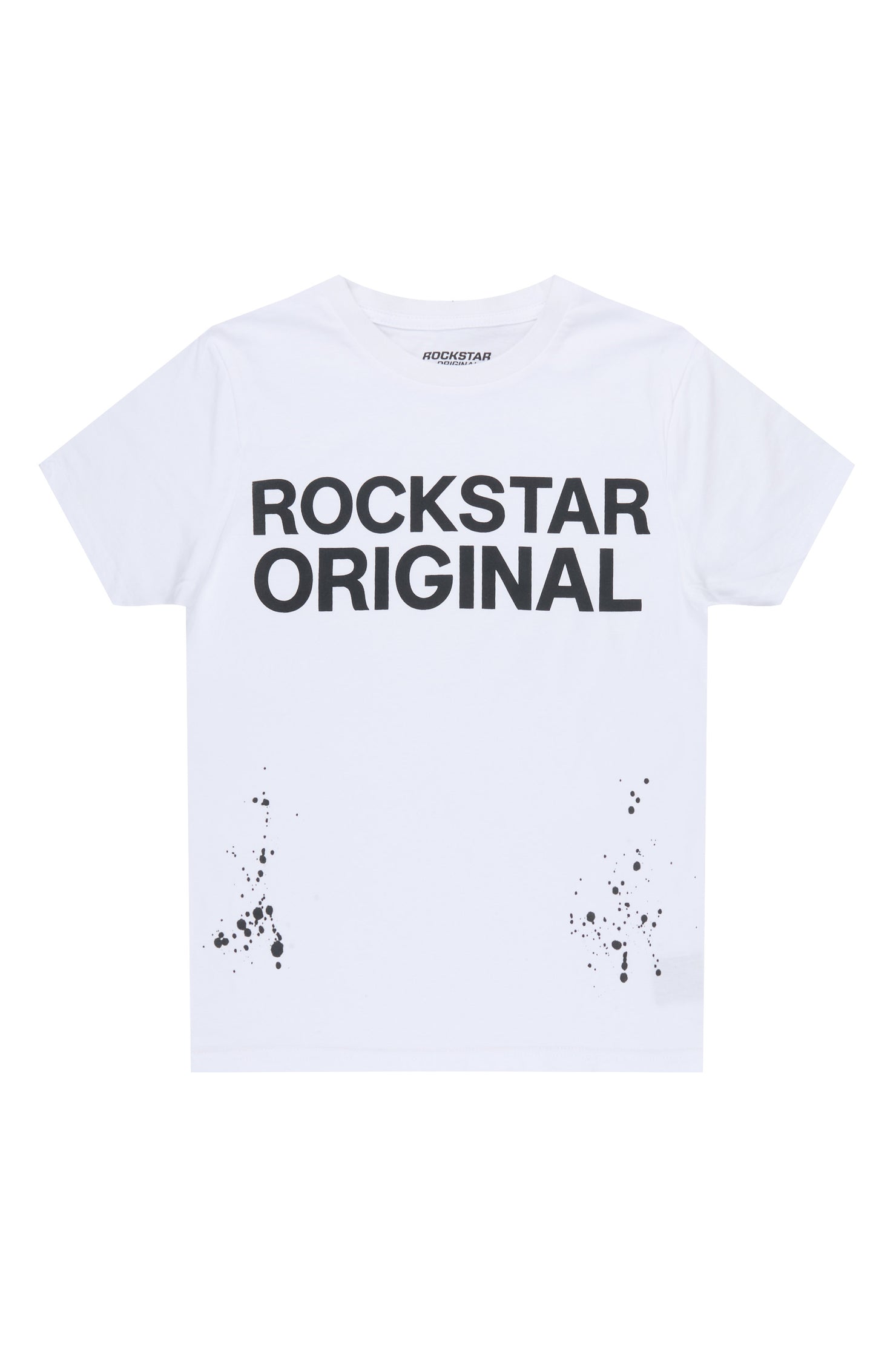 Boys Reign White Graphic T-Shirt