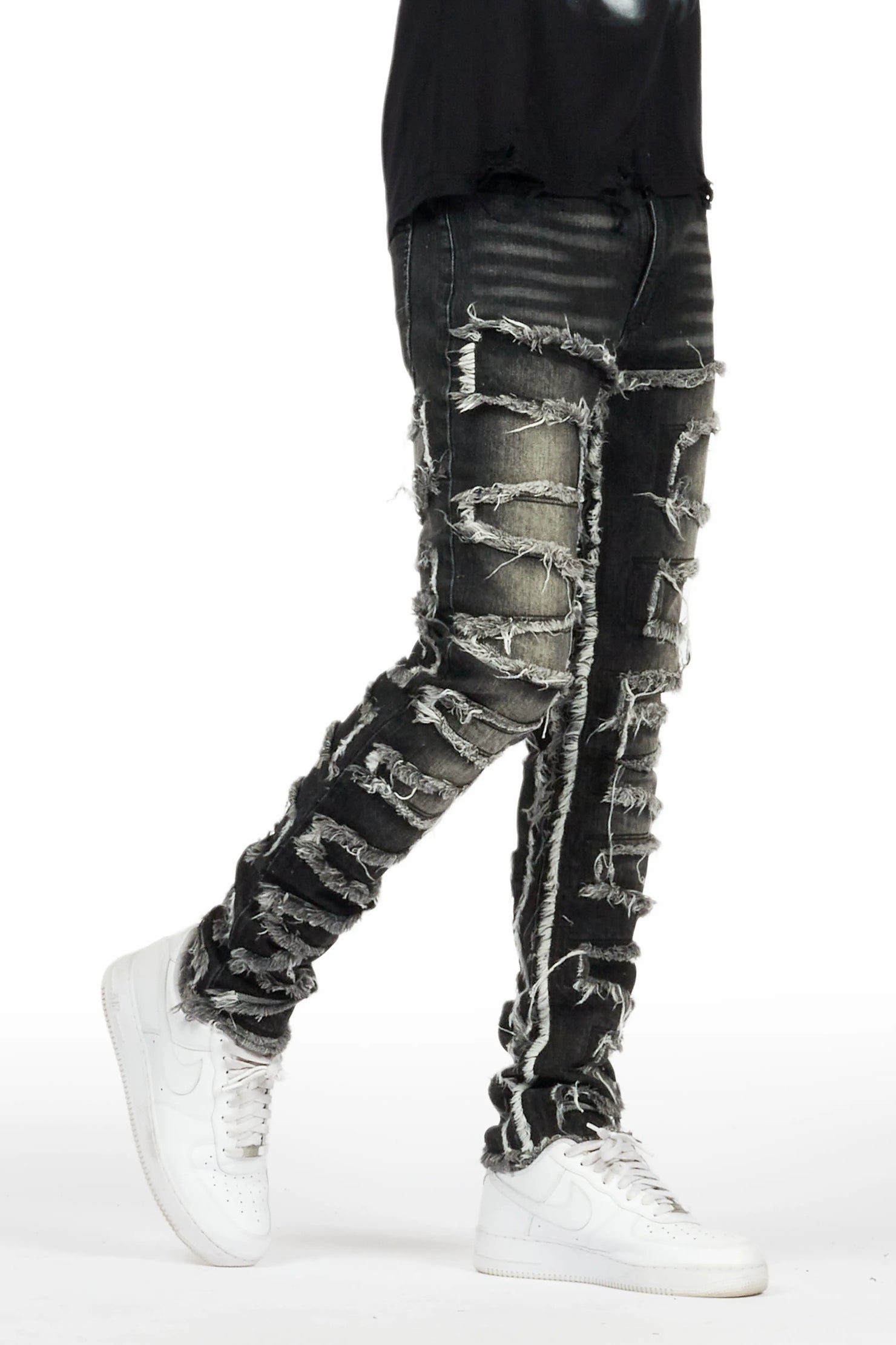 Shake Dark Grey  Slim Fit Jean