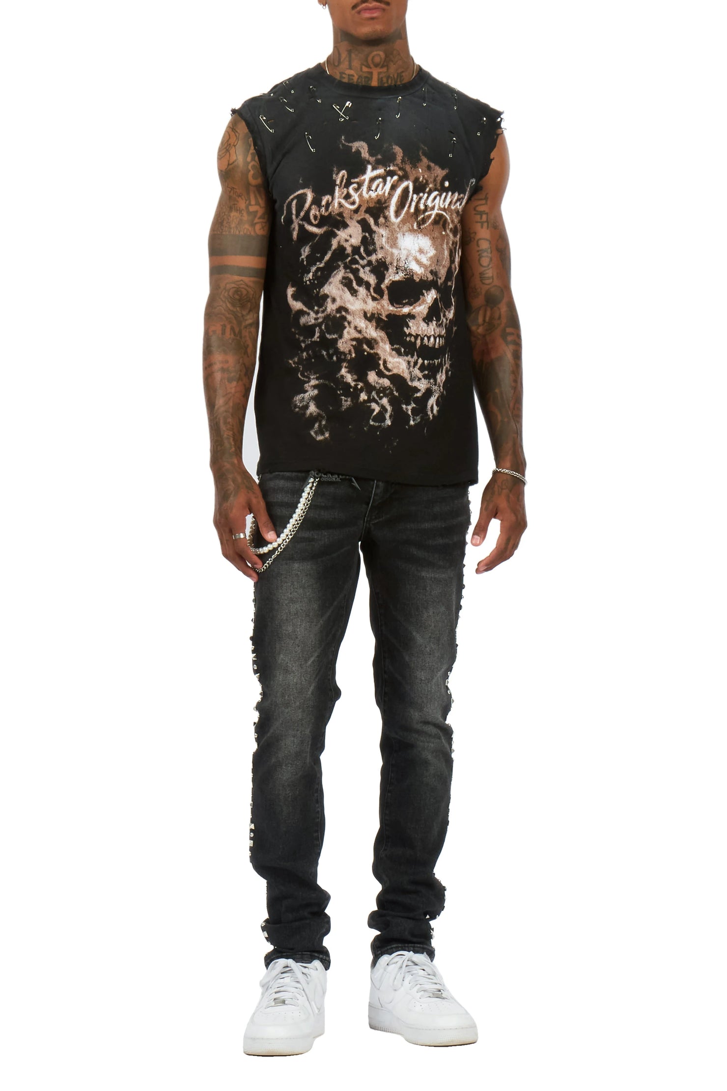 Tyce Black Pearl Slim Fit Jean