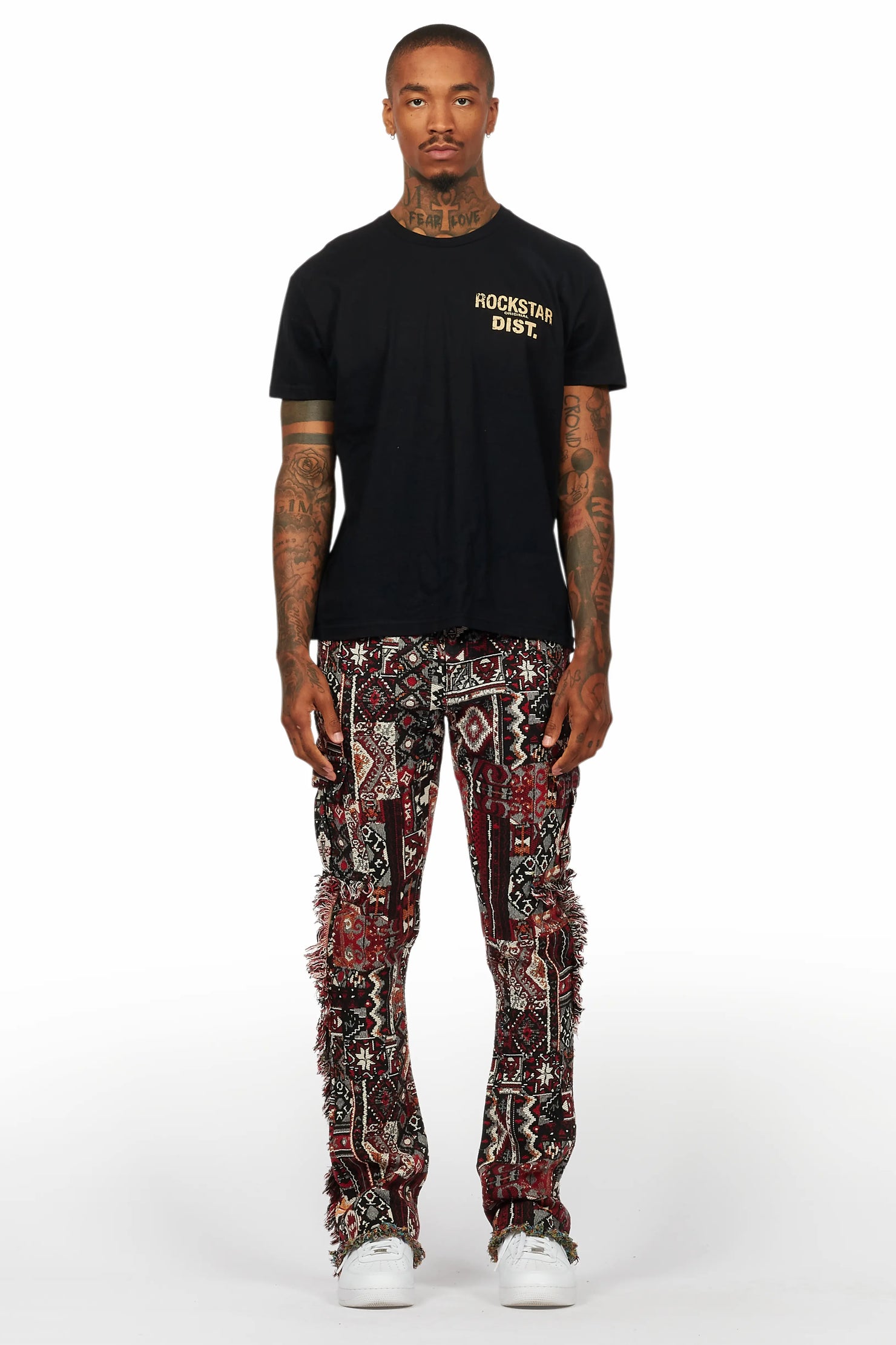 Lake Black/Beige T-Shirt/Tapestry Jean Bundle