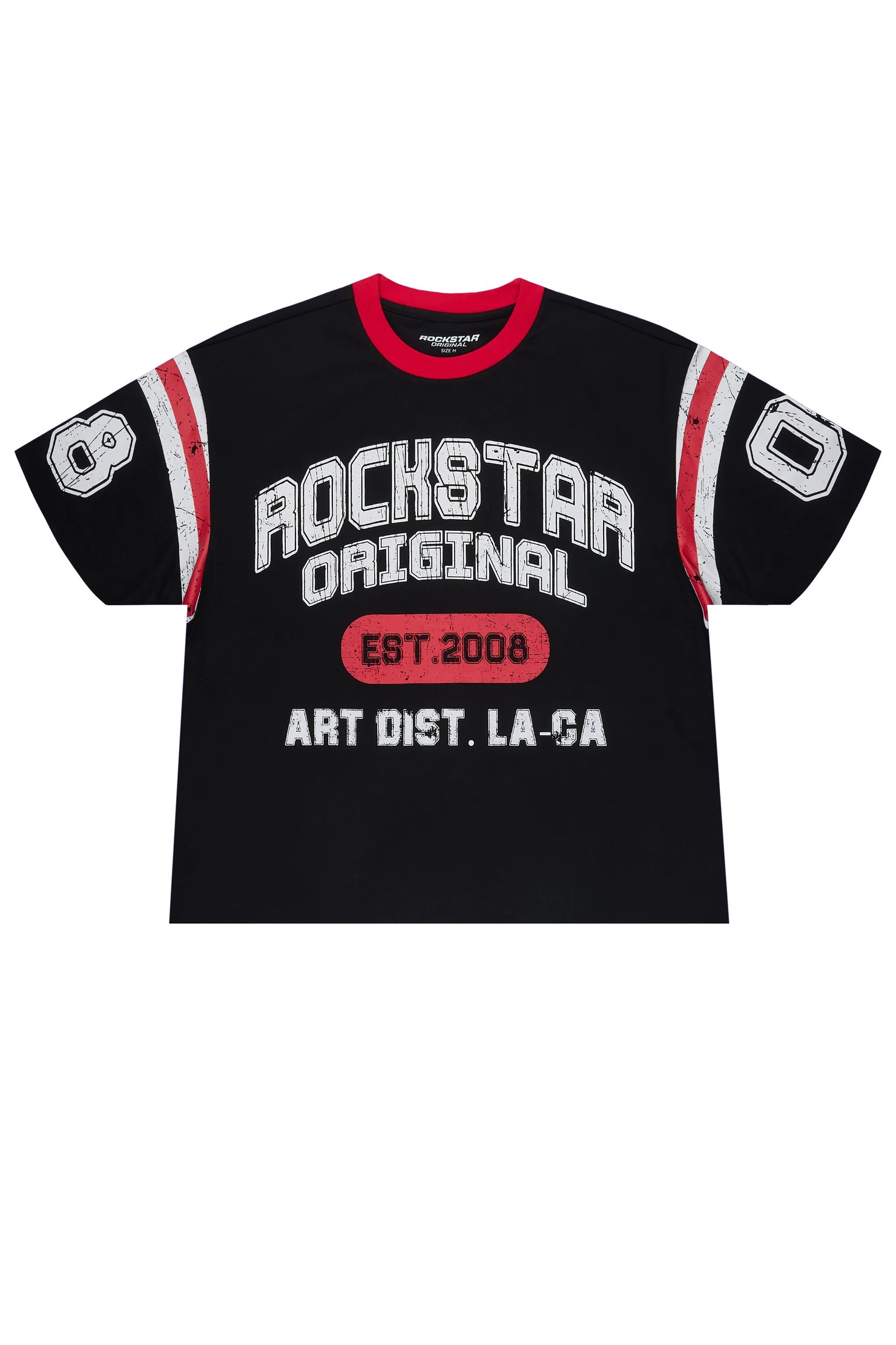 Vidam Black Boxy Crop Tee