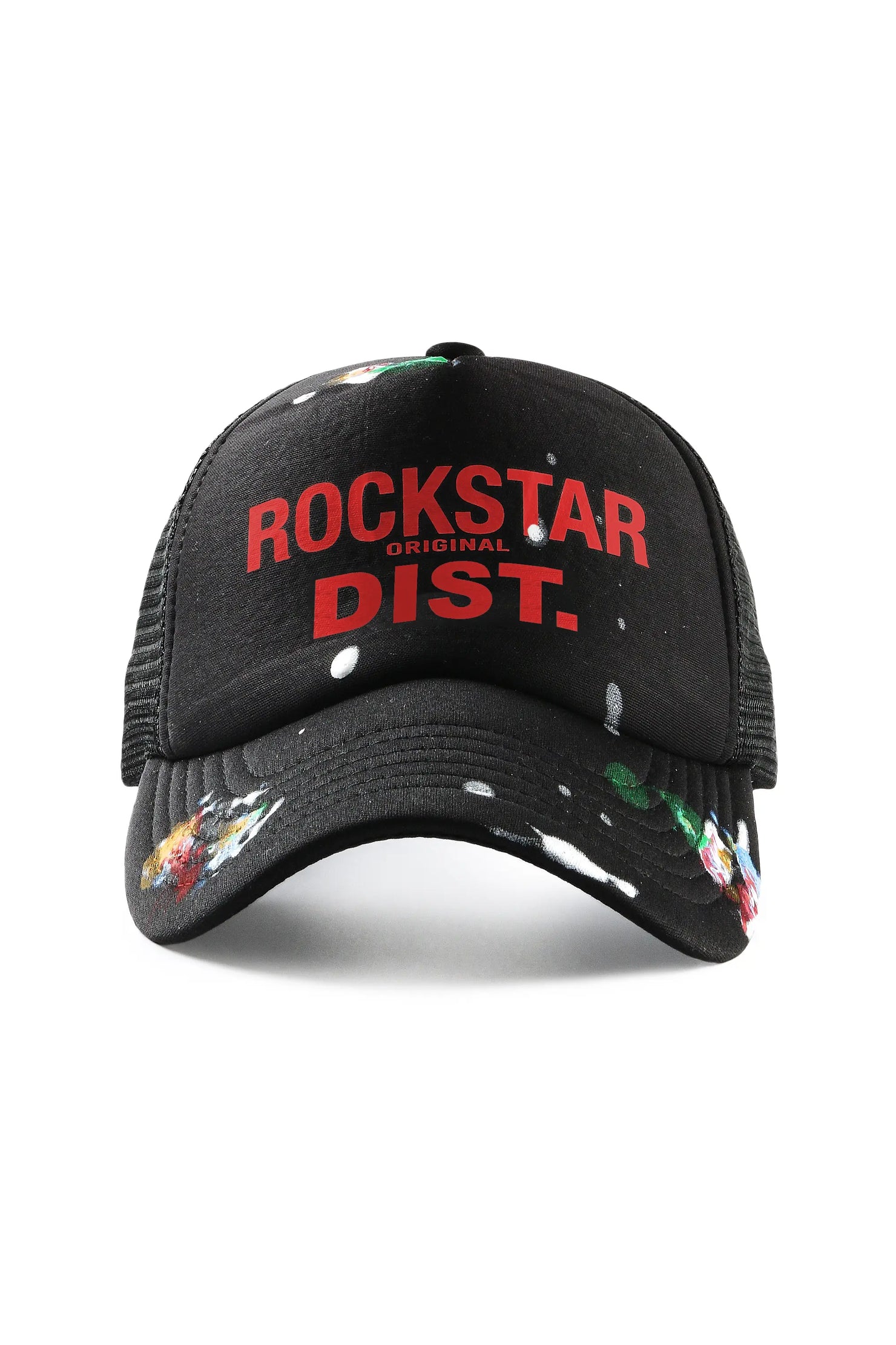Neptune Black/Red Trucker Hat