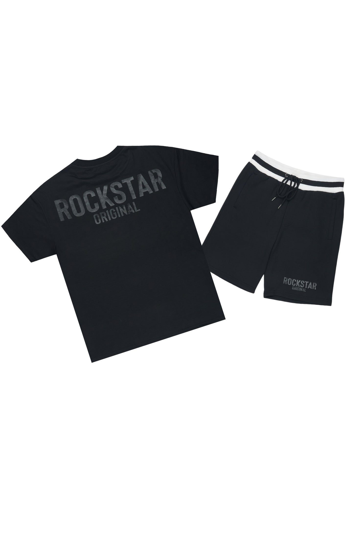 Sana Black/Black Short Set