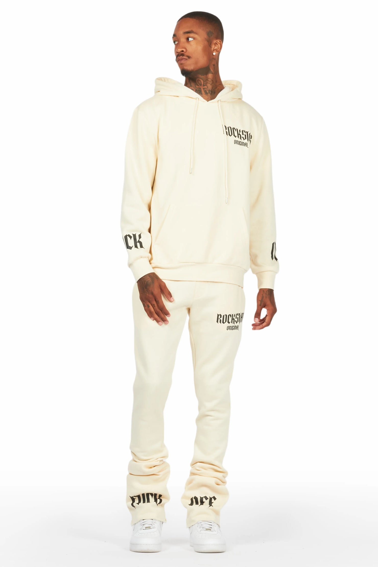 Omar Tan Stacked Flare Track Set