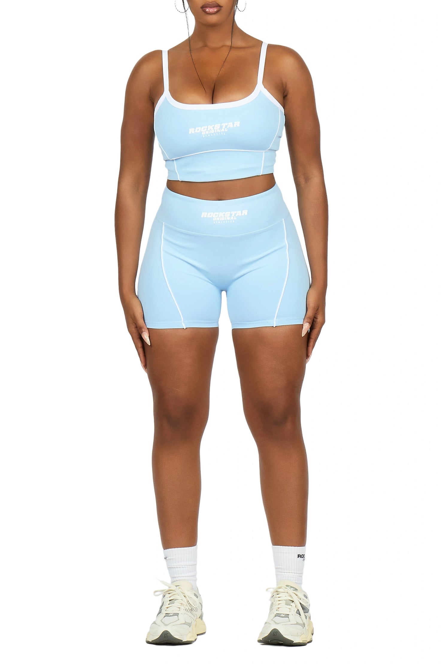 Lamiria Blue Active Bike Short Set