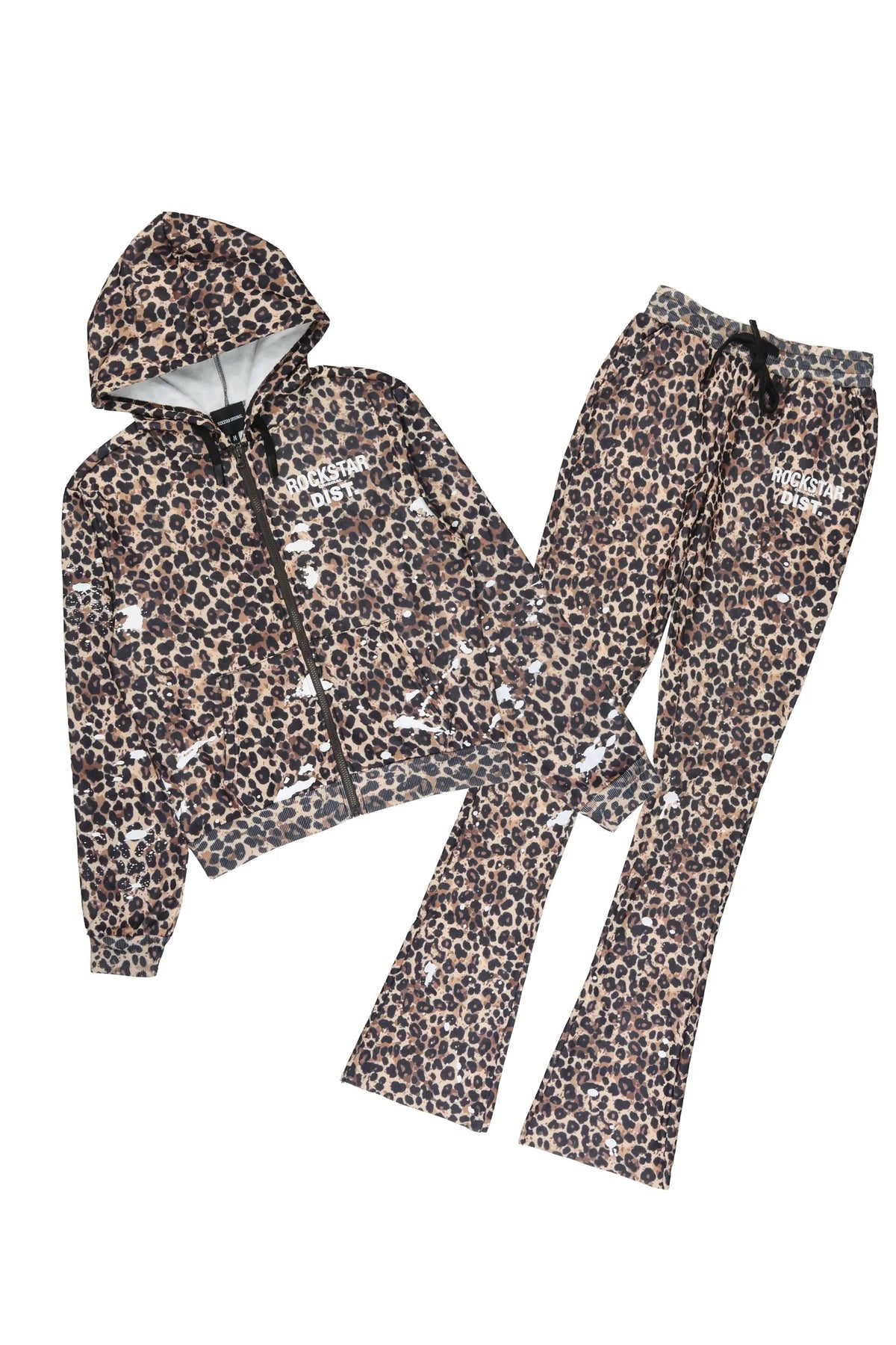 Halloway Cheetah Zip Up Super Stacked Trackset