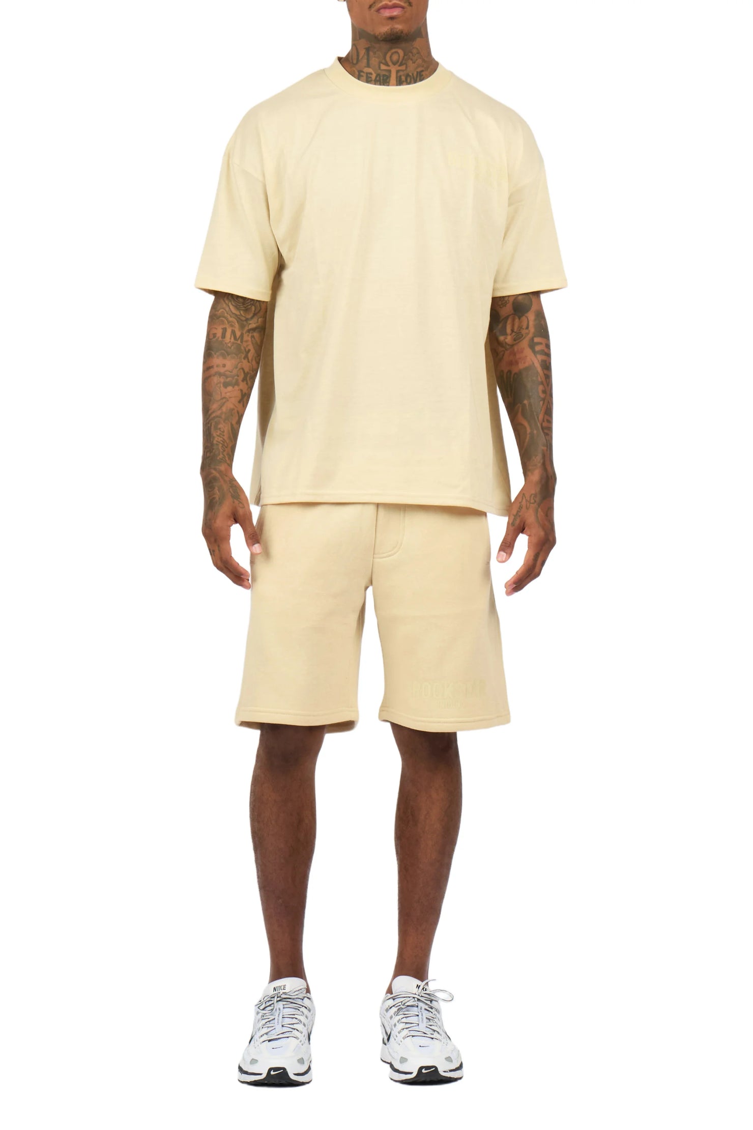 Sana Beige/Beige Short Set