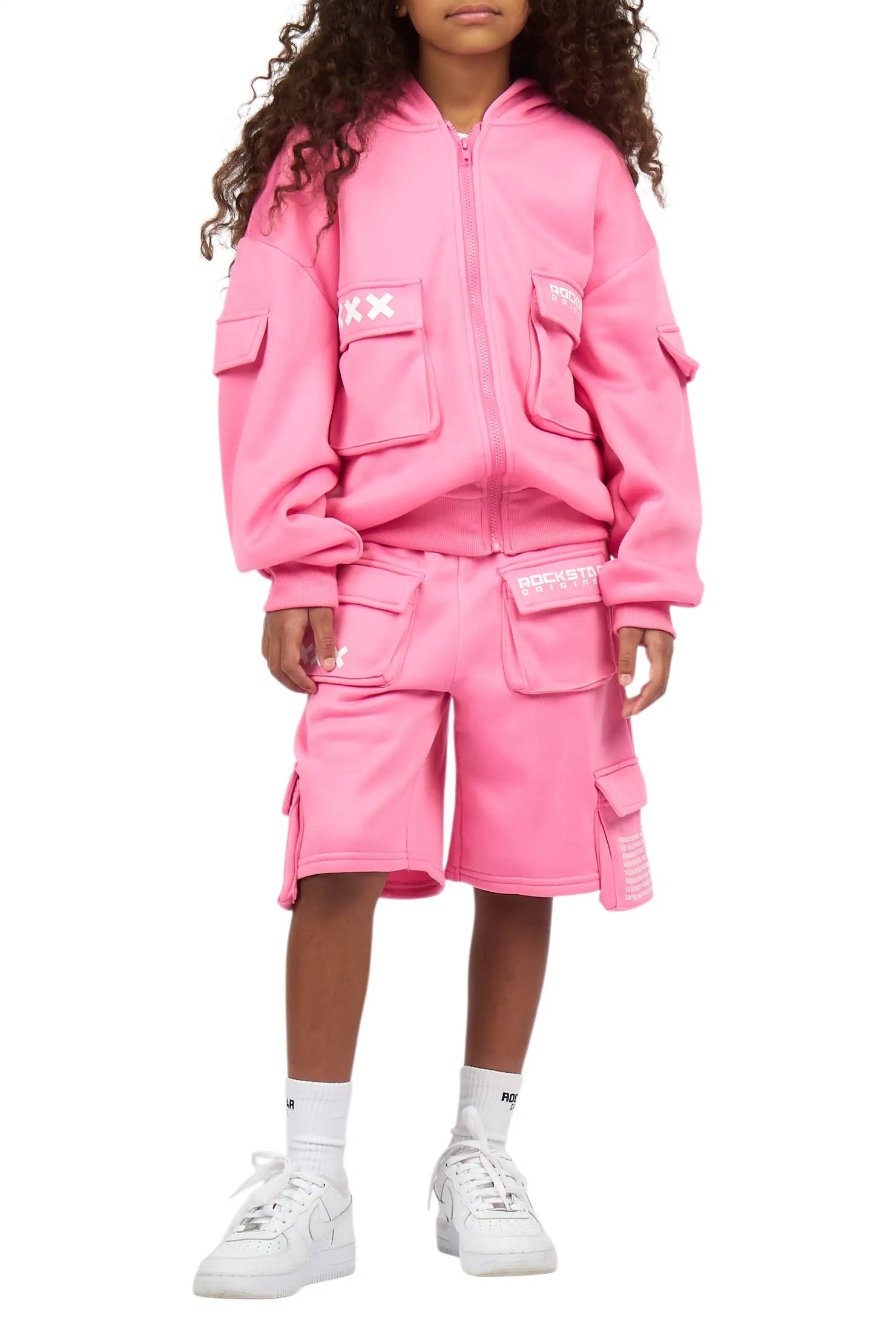 Girls Natanya Bubble Gum Short Set