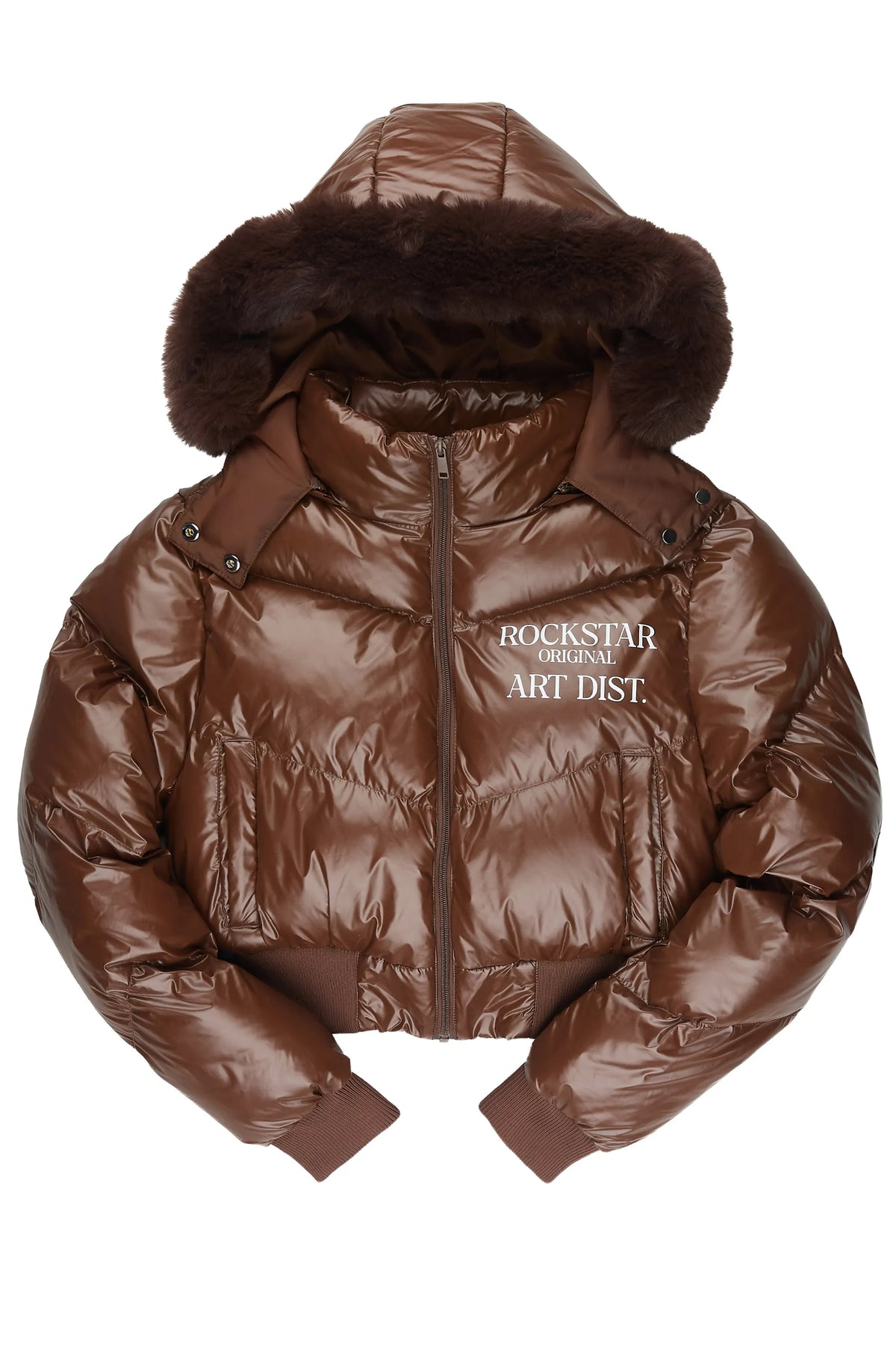 Destina Chocolate Puffer Jacket