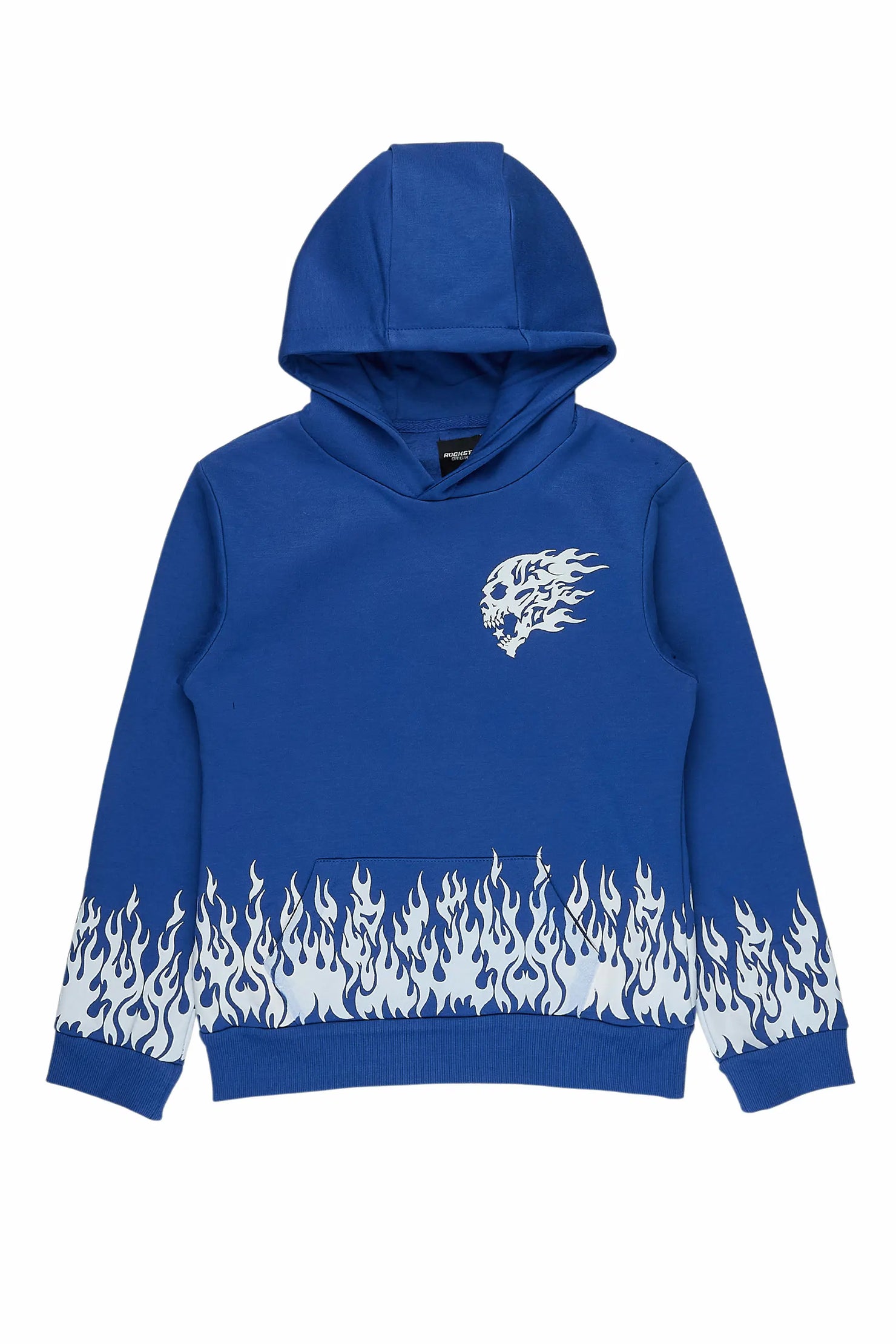 Boys Bubble Royal Graphic Hoodie