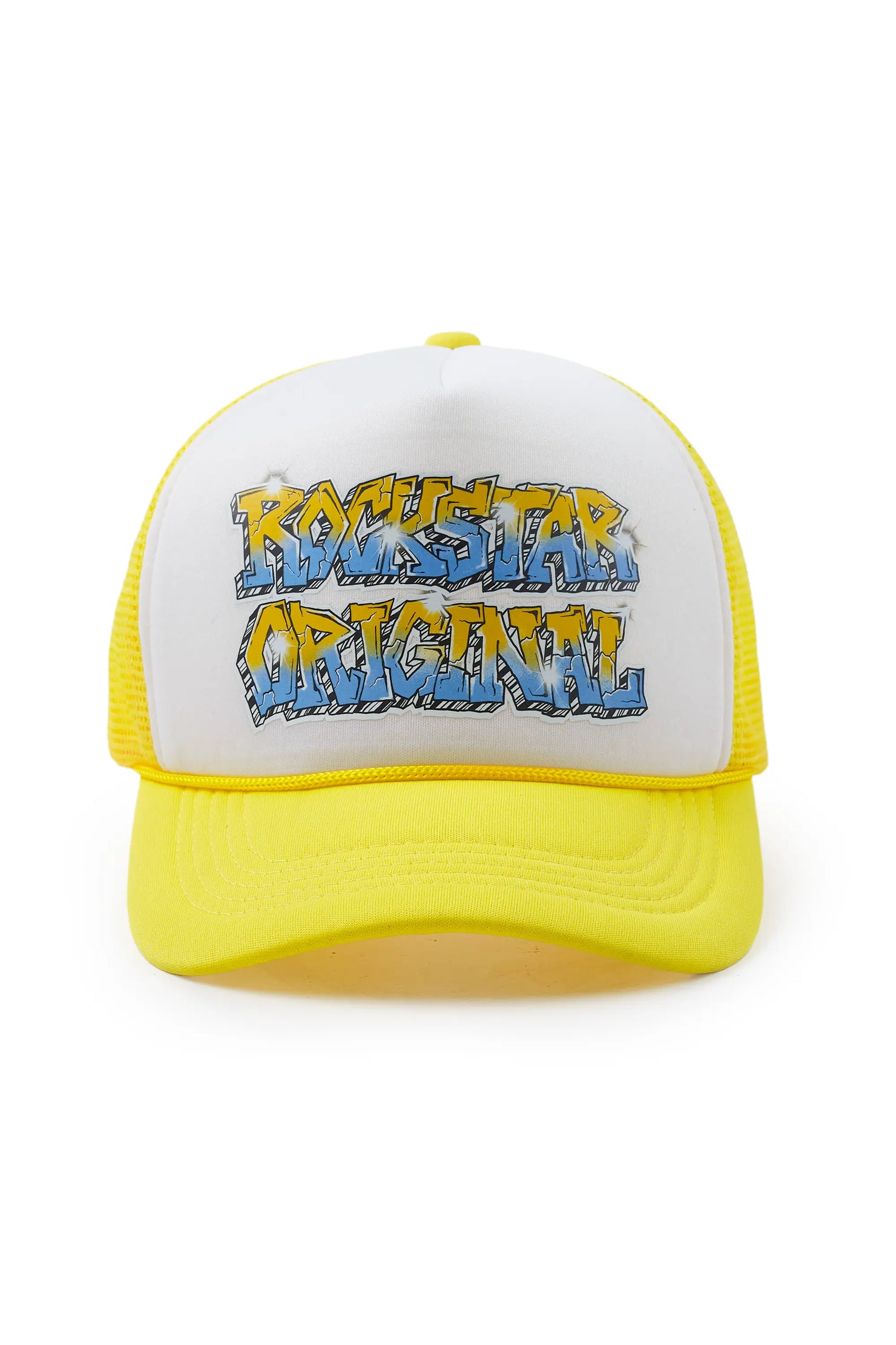 Quinton White/Yellow Trucker Hat