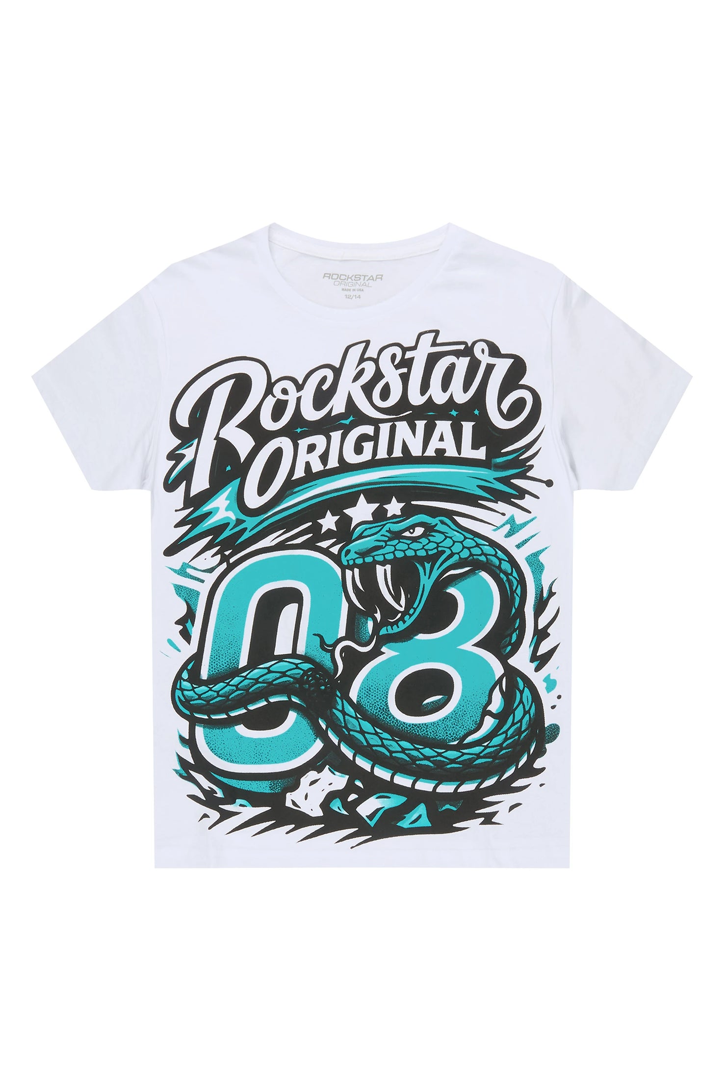 Boys Nexar White Graphic T-Shirt