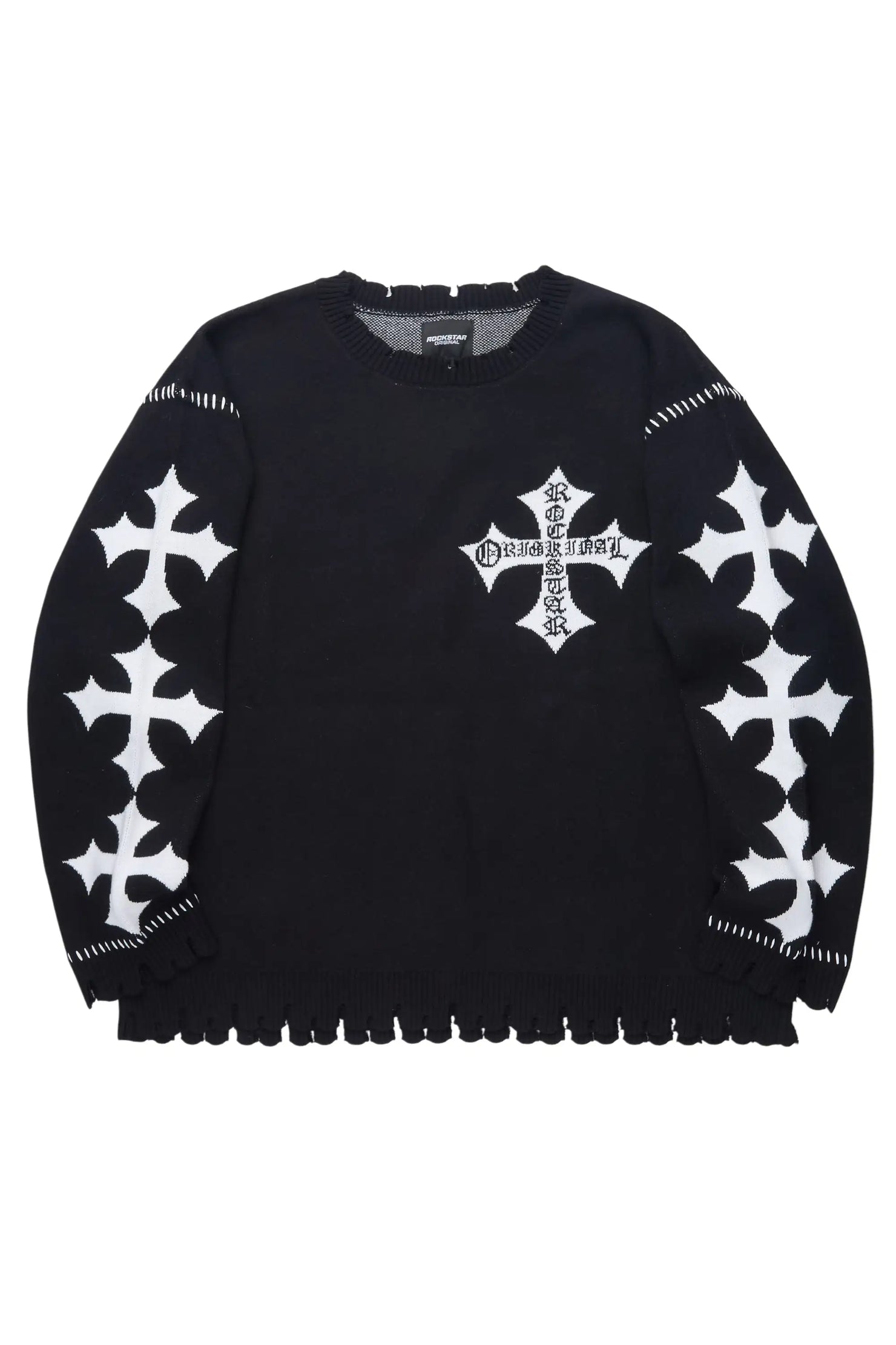 Slaydr Black Knit Sweater