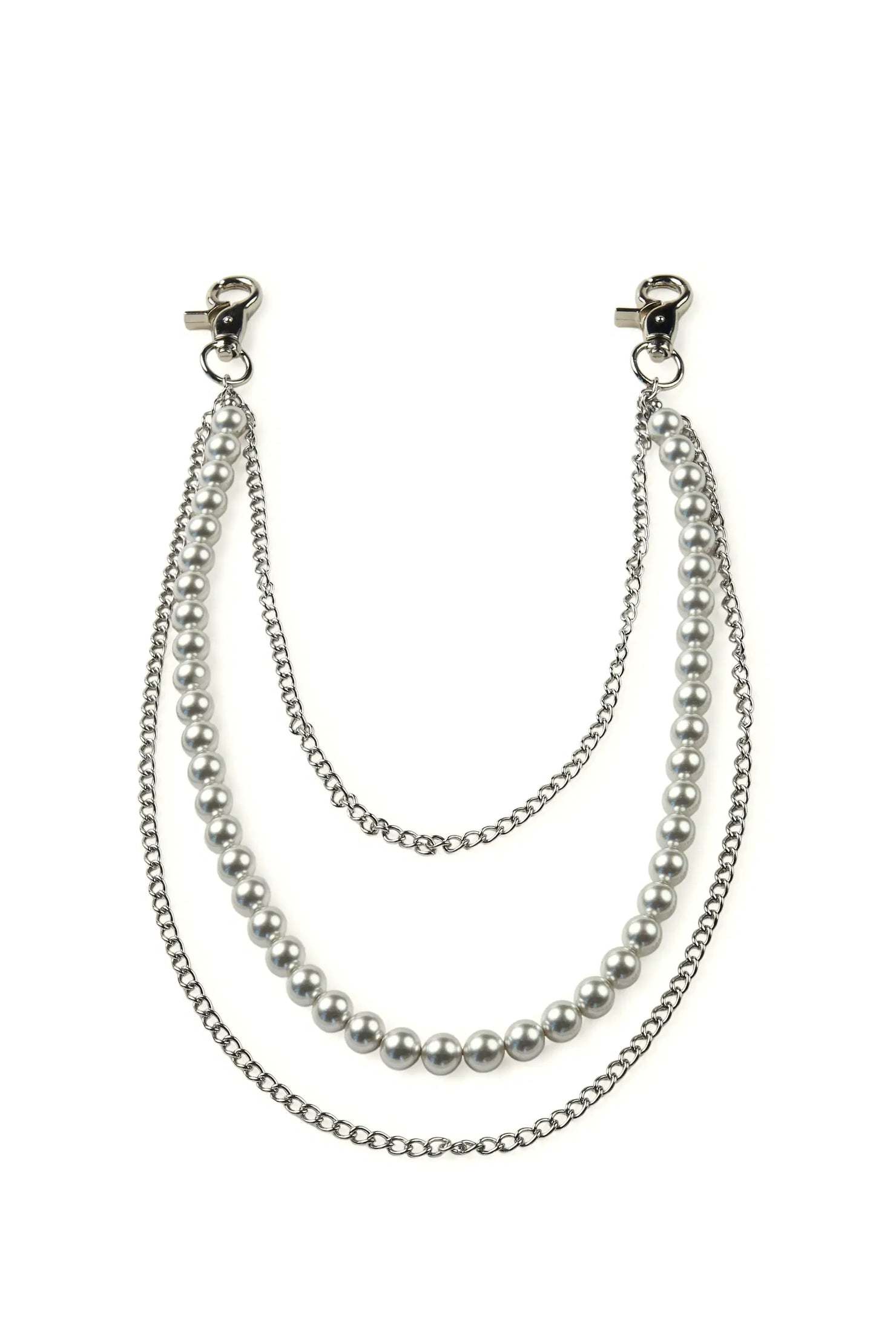 Demarcia White Wallet Chain