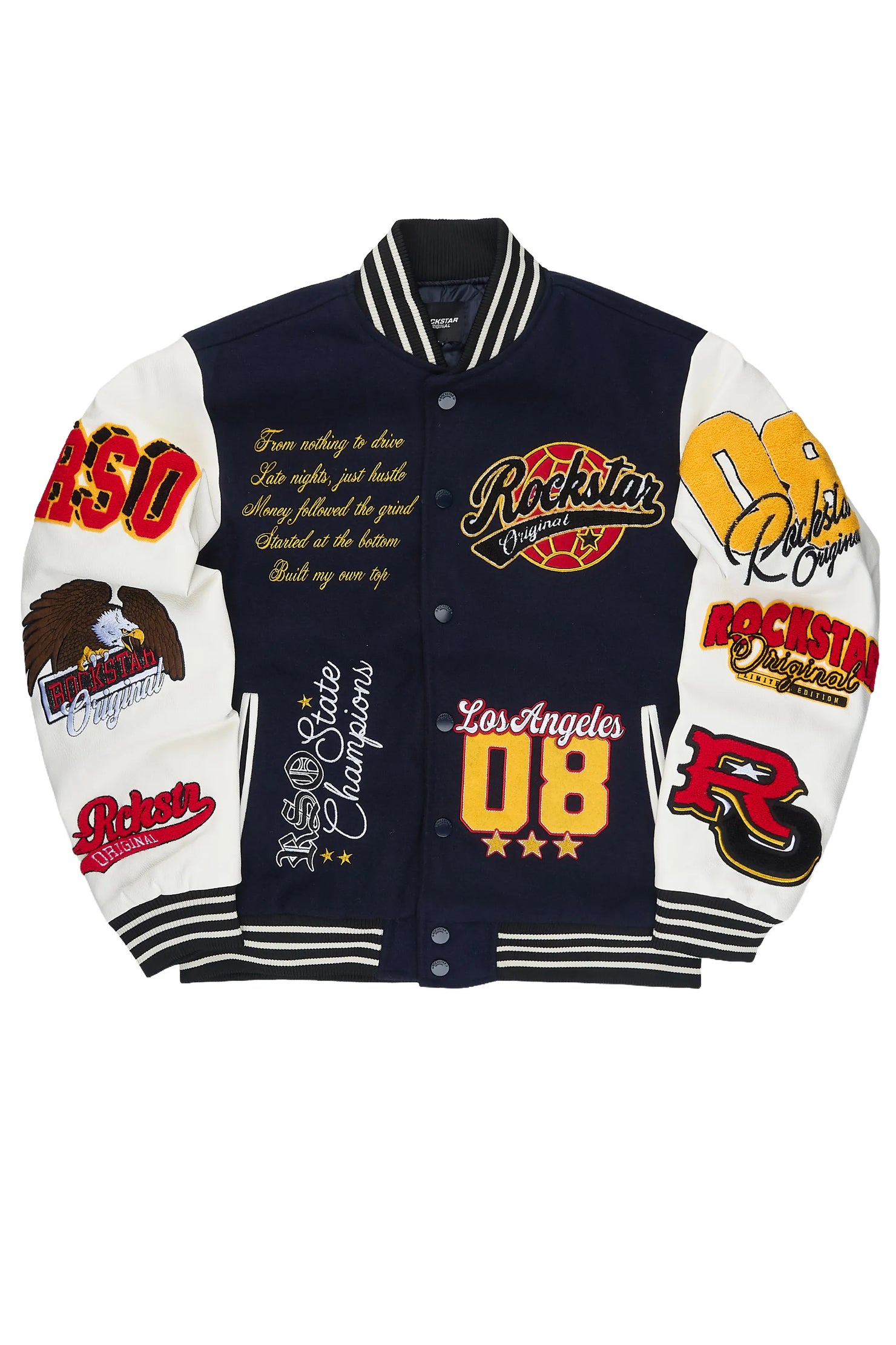 Griffith Navy Varsity Jacket
