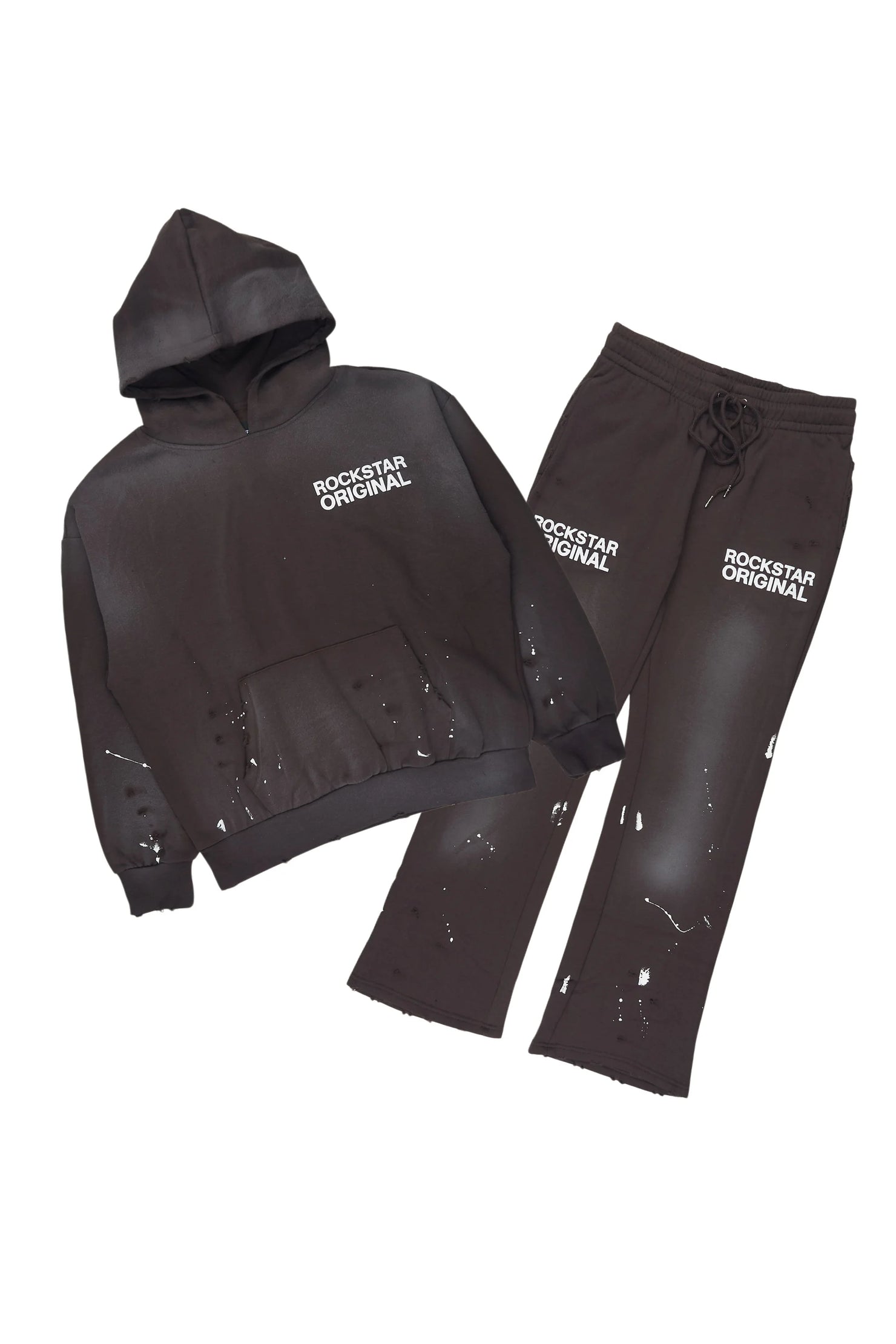 Reign Iron Hoodie/Stacked Flare Track Set