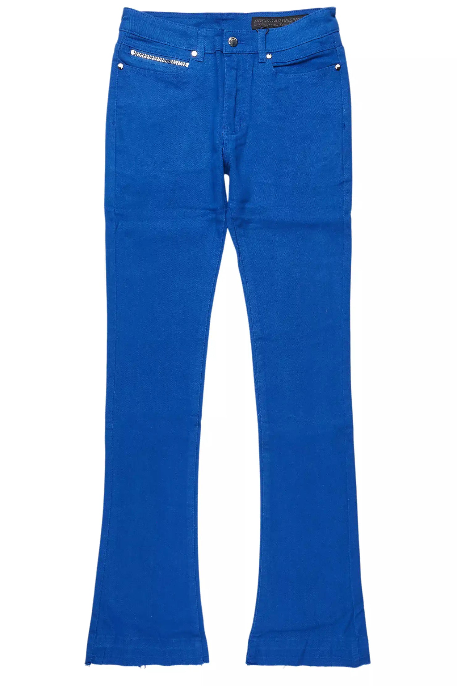 Dag Royal Blue Stacked Flare Jean