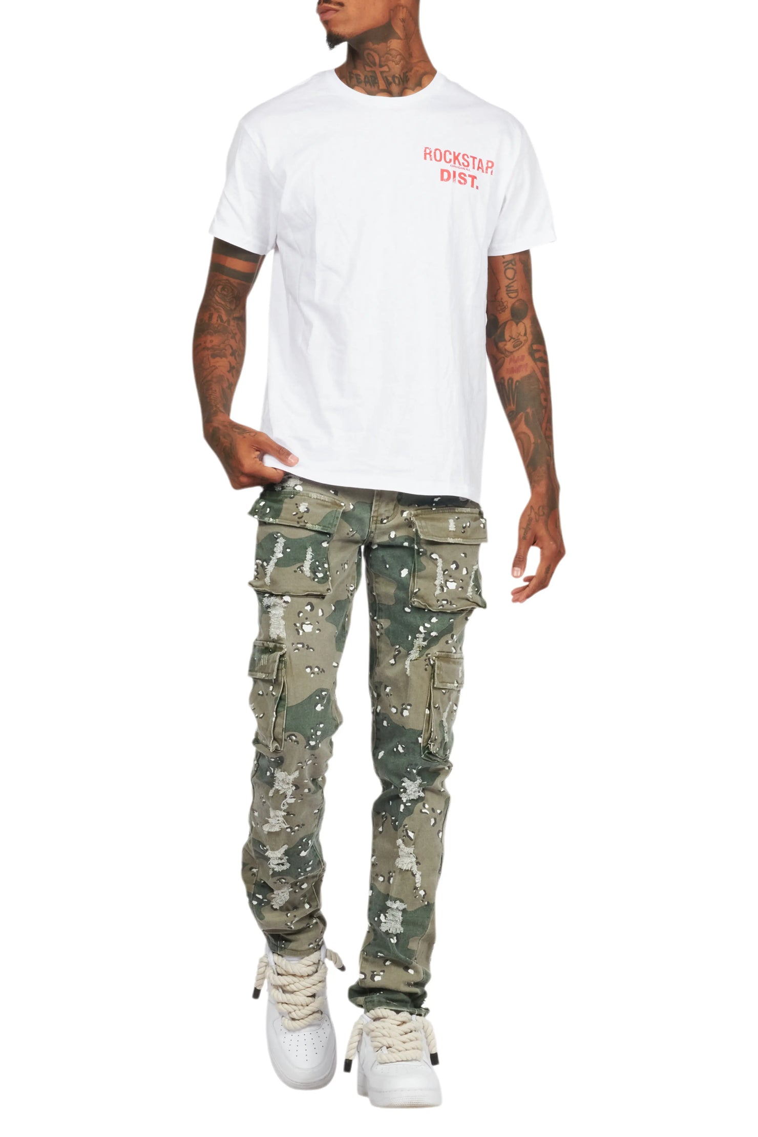 Kade Camo Skinny Fit Jean