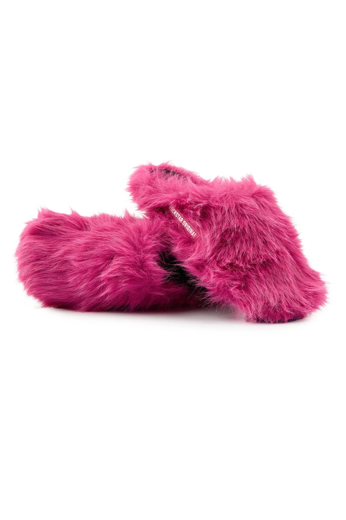 Davanty Hot Pink Fur Mule