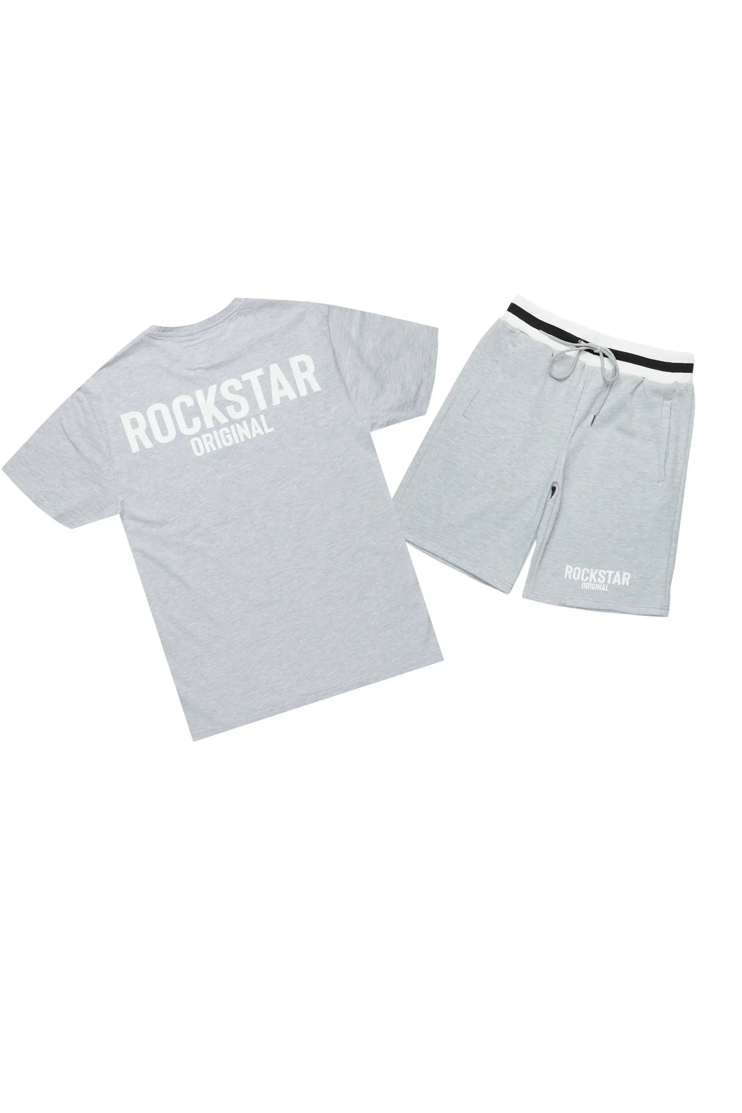 Sana Heather Grey Short Set