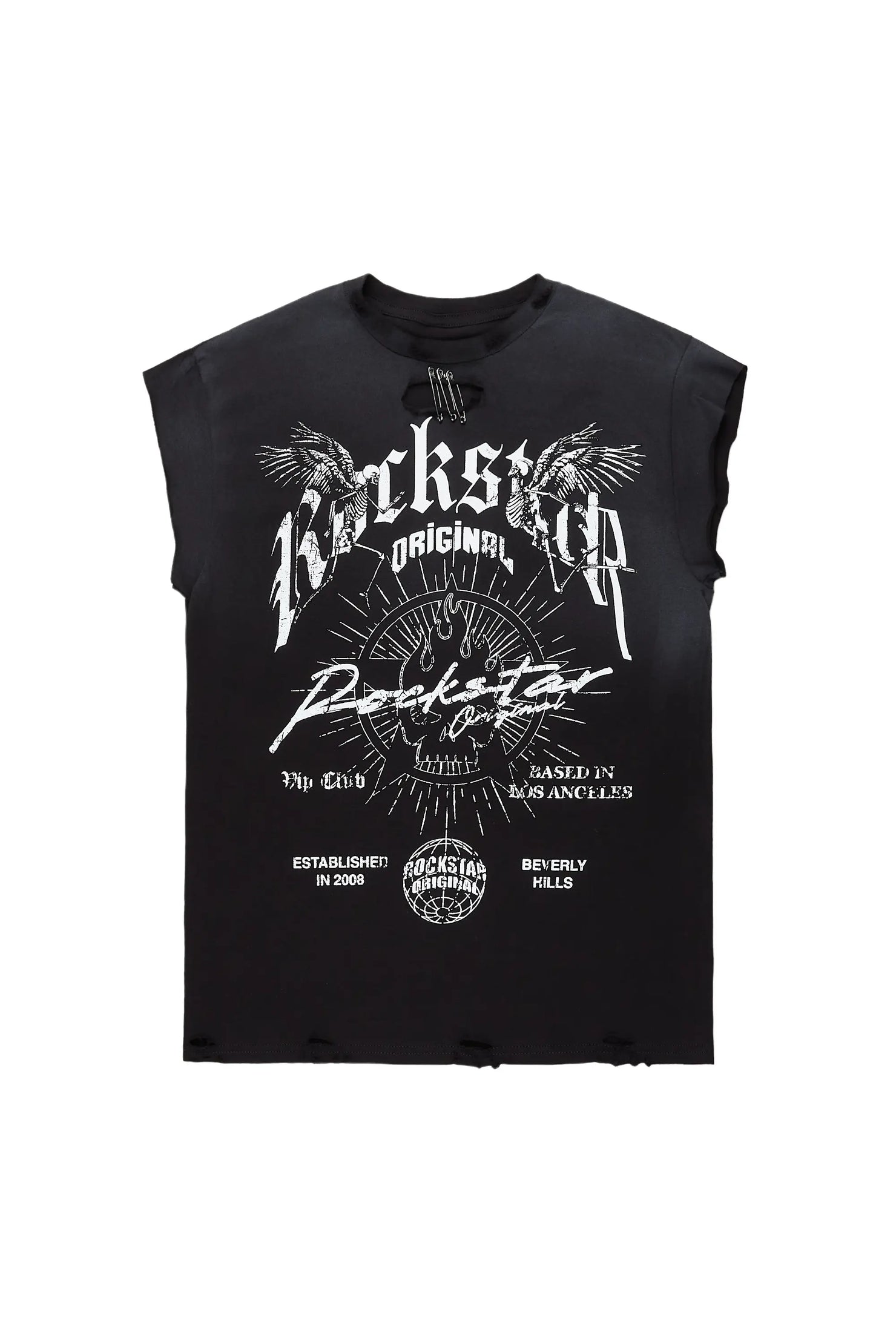 Tylla Black Graphic T-Shirt