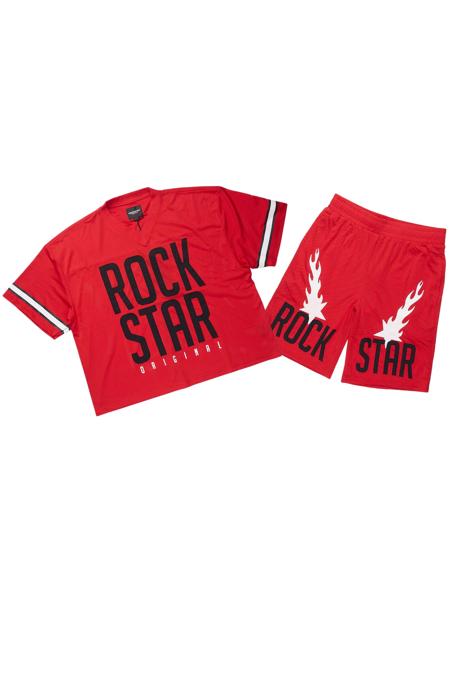 Climi Red T-Shirt/Short Set