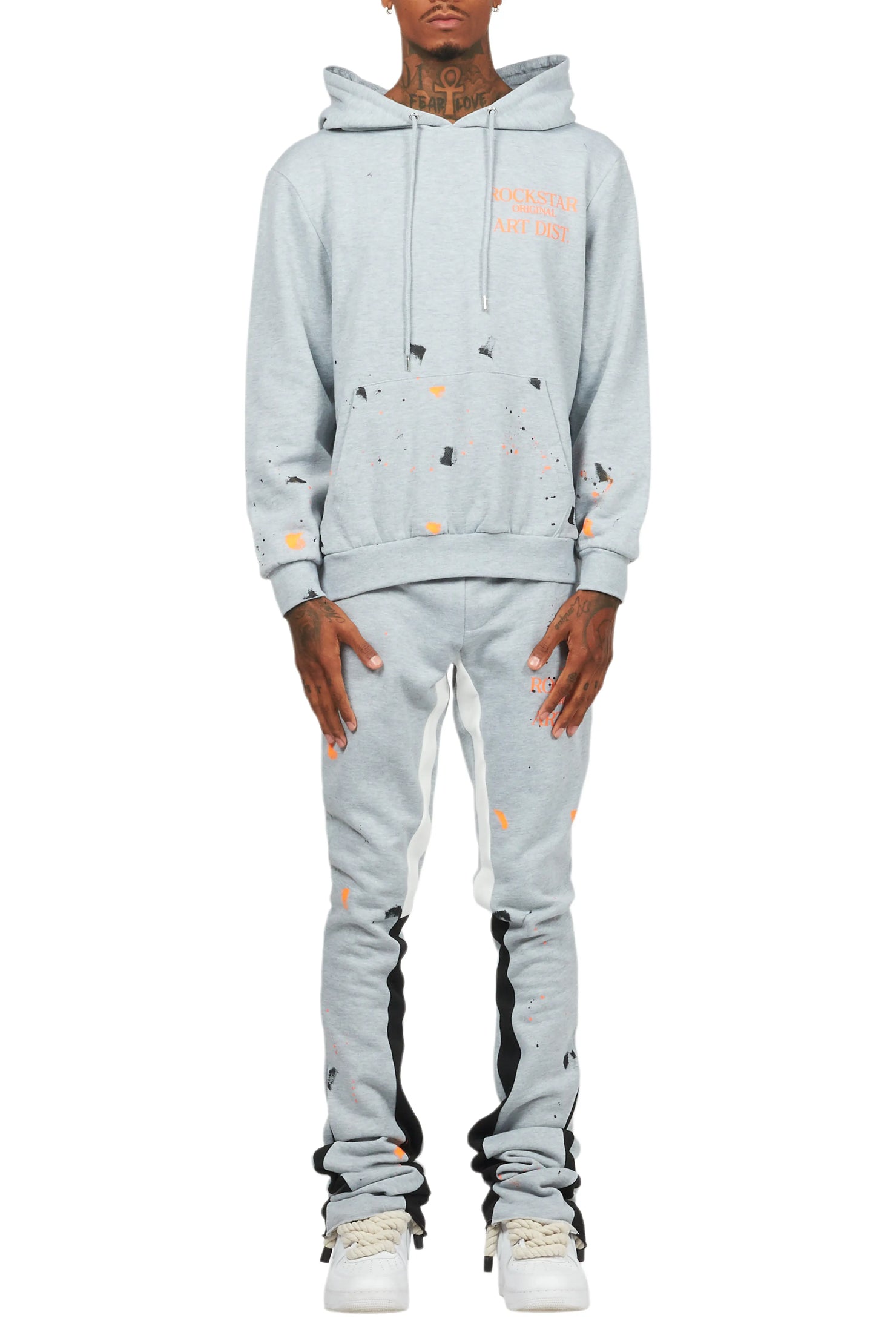 Raffer Heather Grey 2.0 Super Stacked Flare Track Set